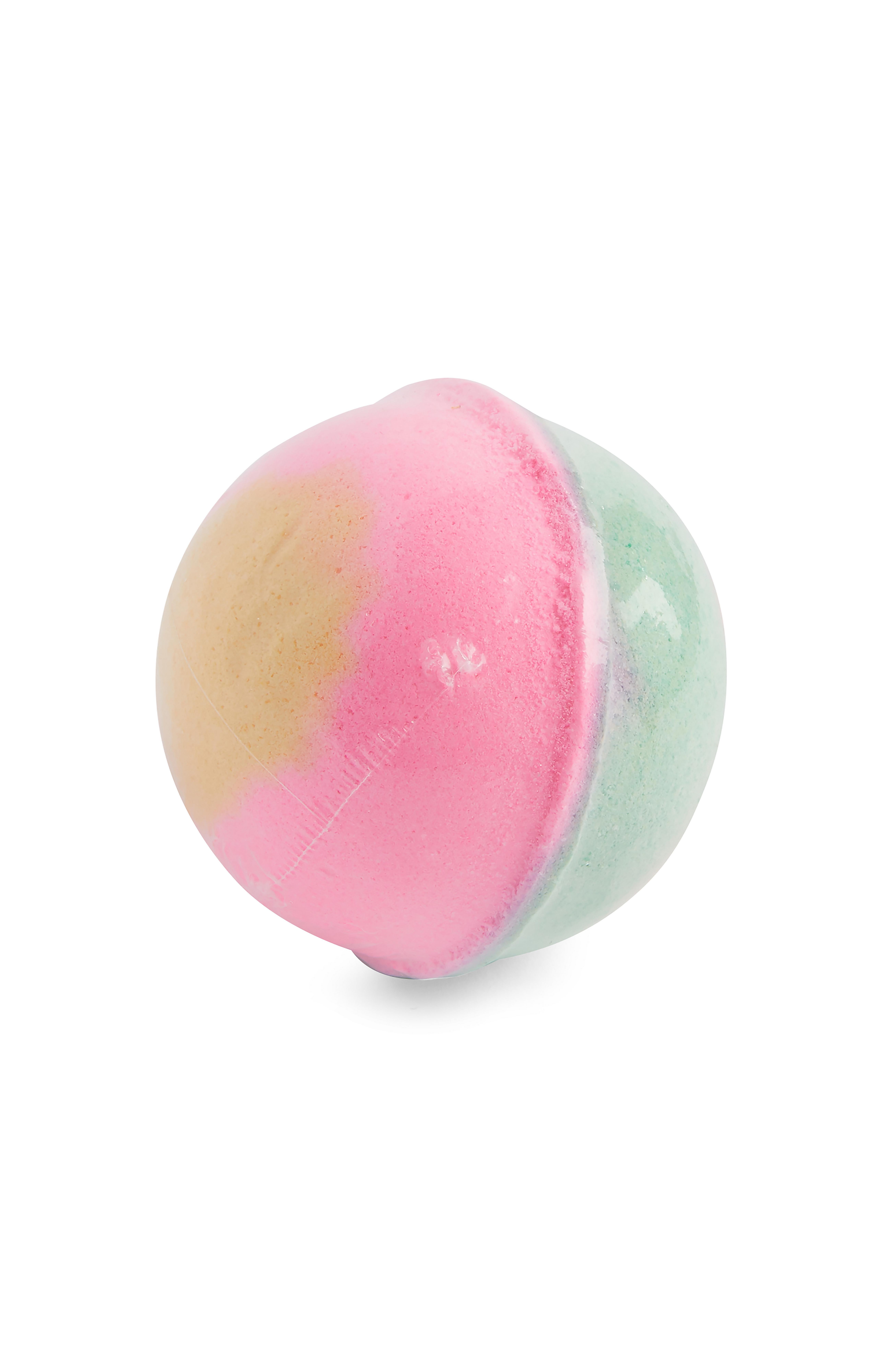 Bomba de baño multicolor