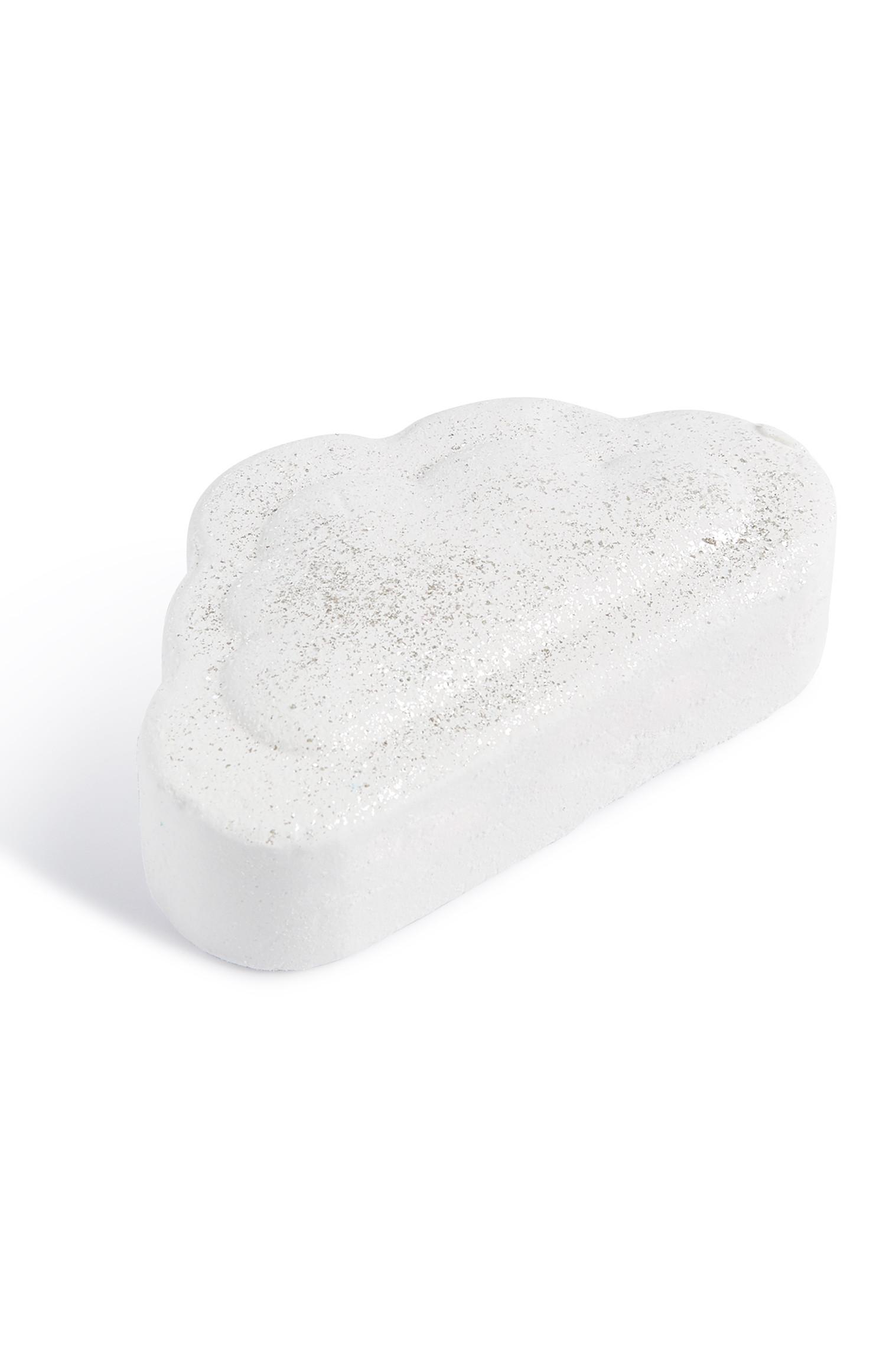 Bomba de baño en forma de nube