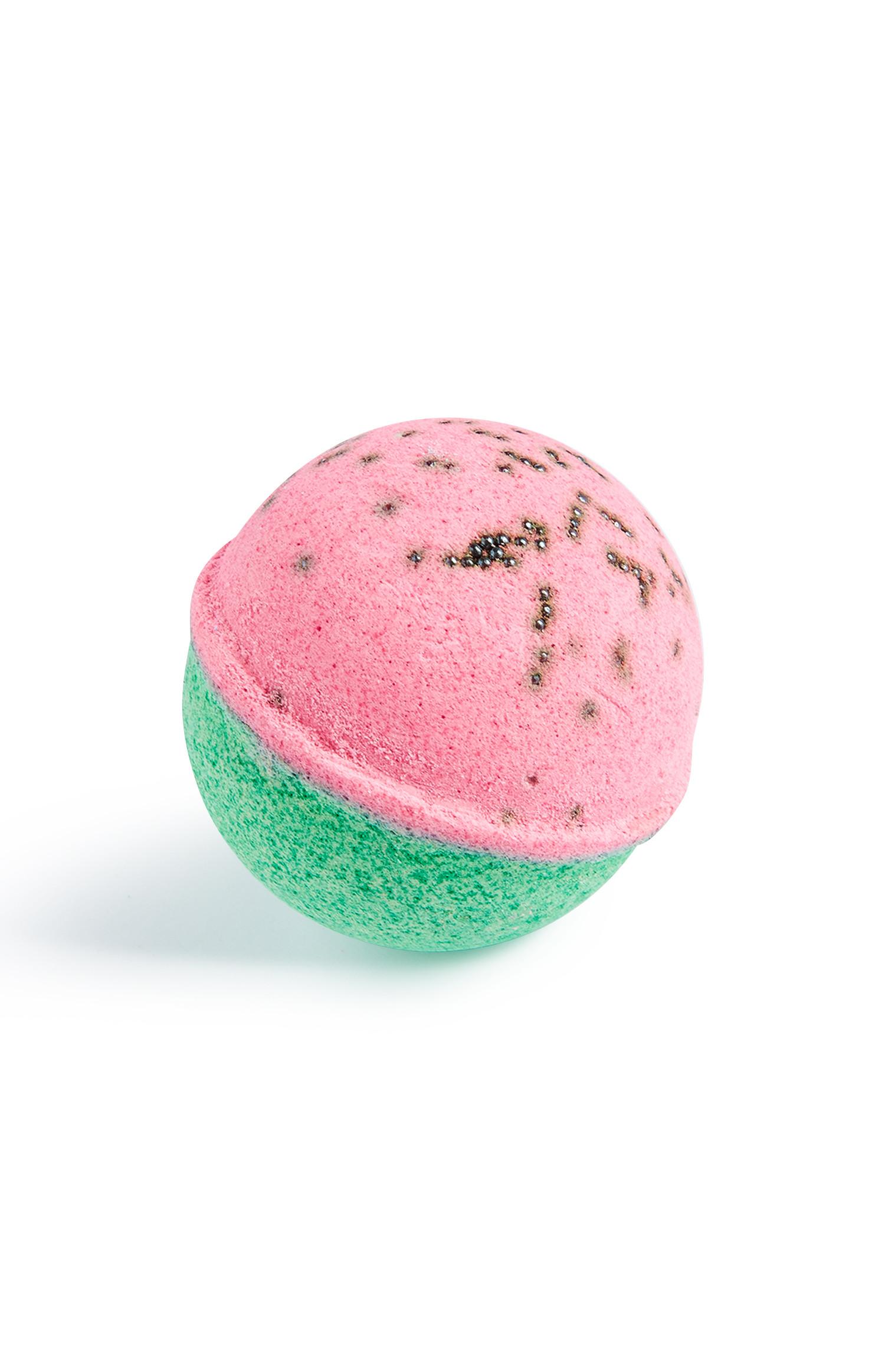 Bomba de baño con motivo de sandía