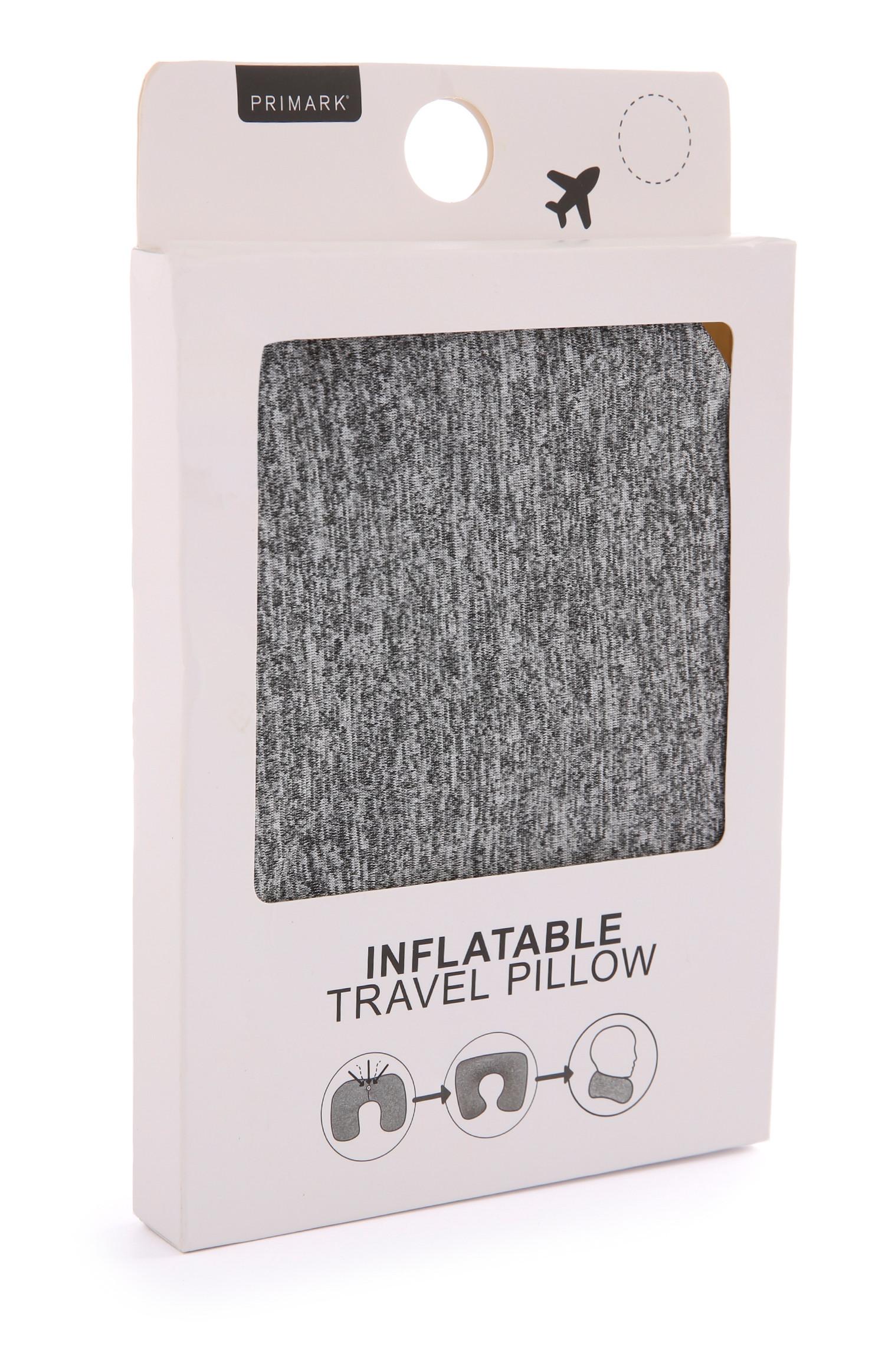 Almohada de viaje hinchable