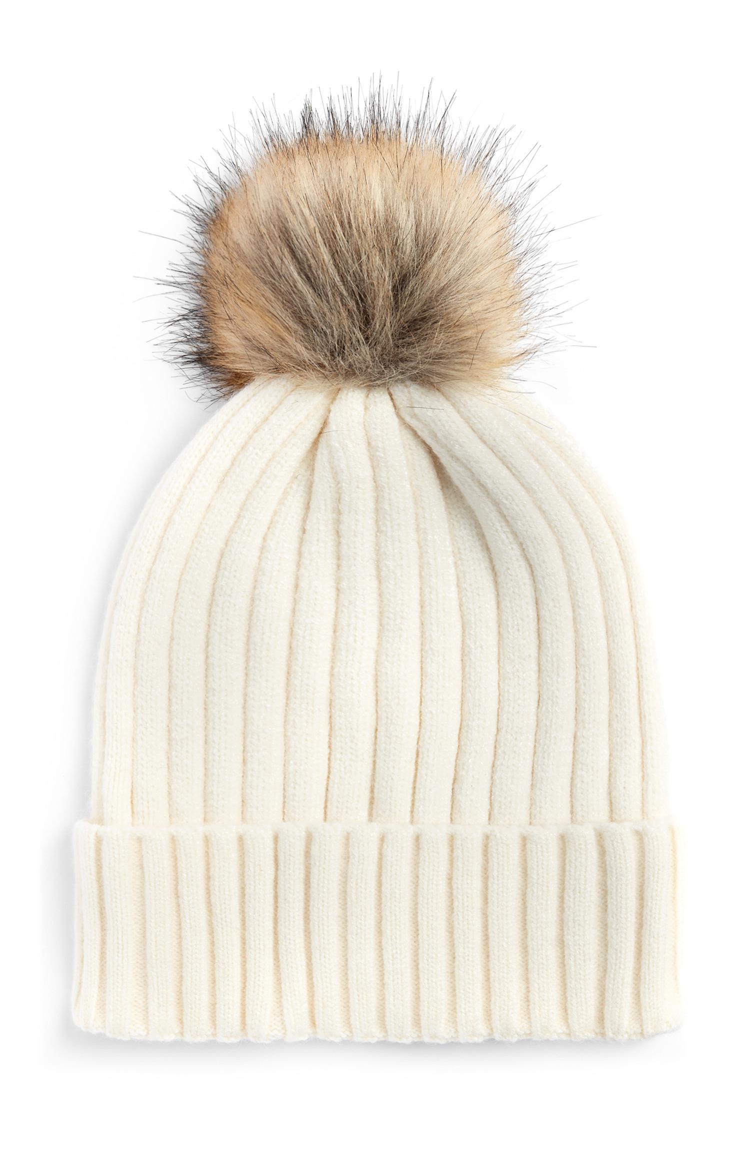 Gorro imitação pelo cru