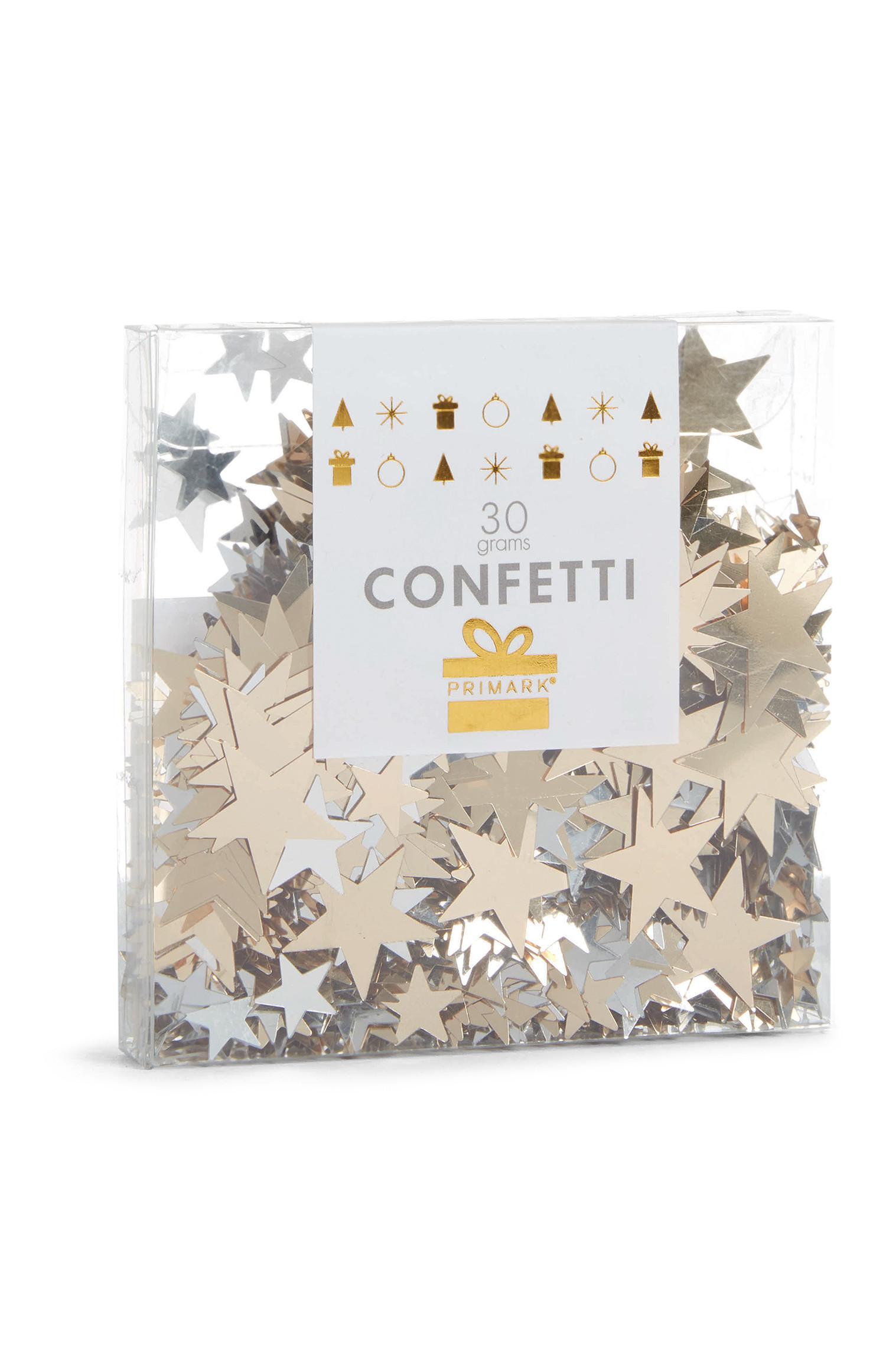 Confetes mesa forma estrela