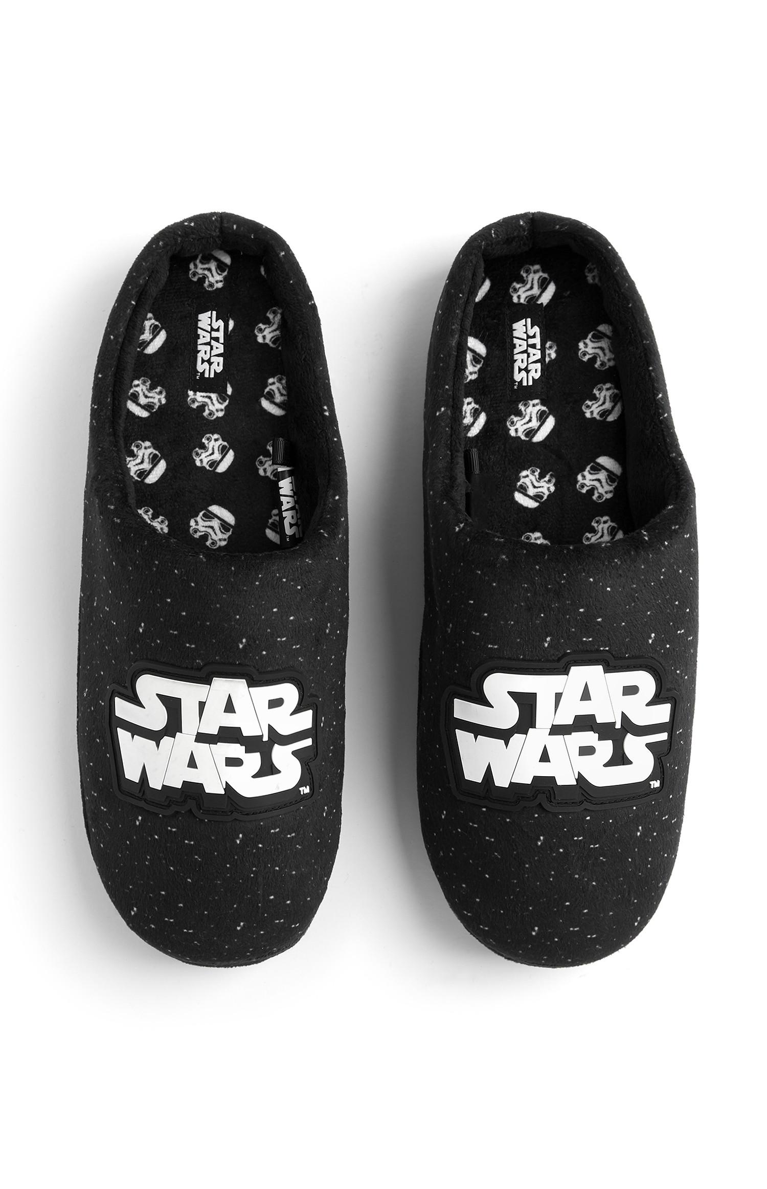 Črno-beli copati Star Wars