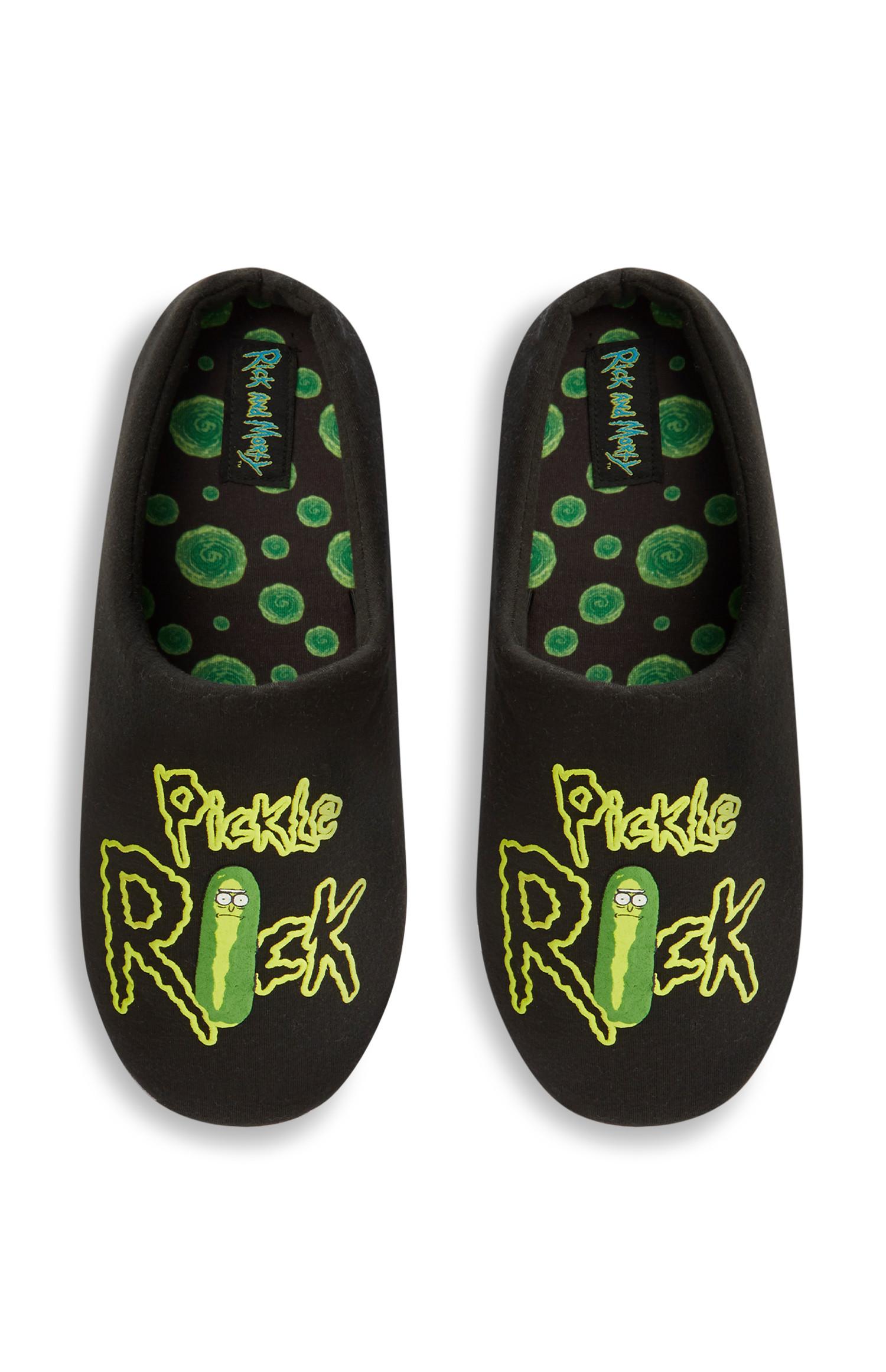 Črni copati Rick And Morty Pickle