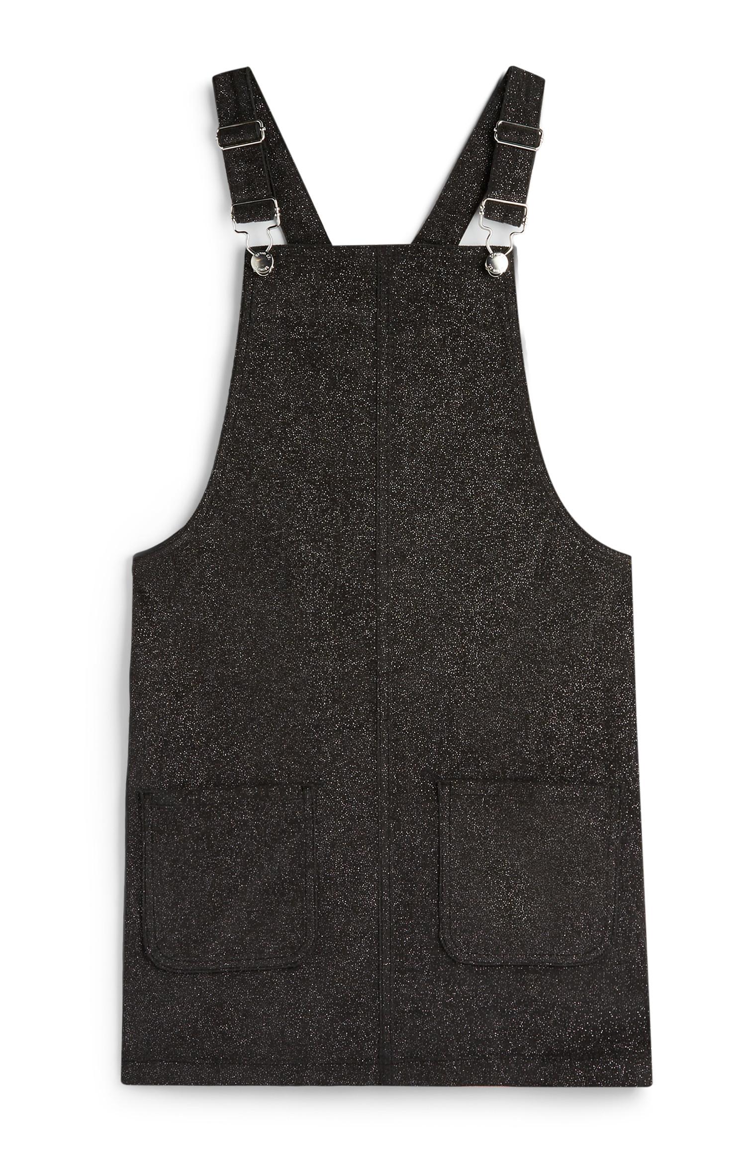 Pichi negro para niña mayor