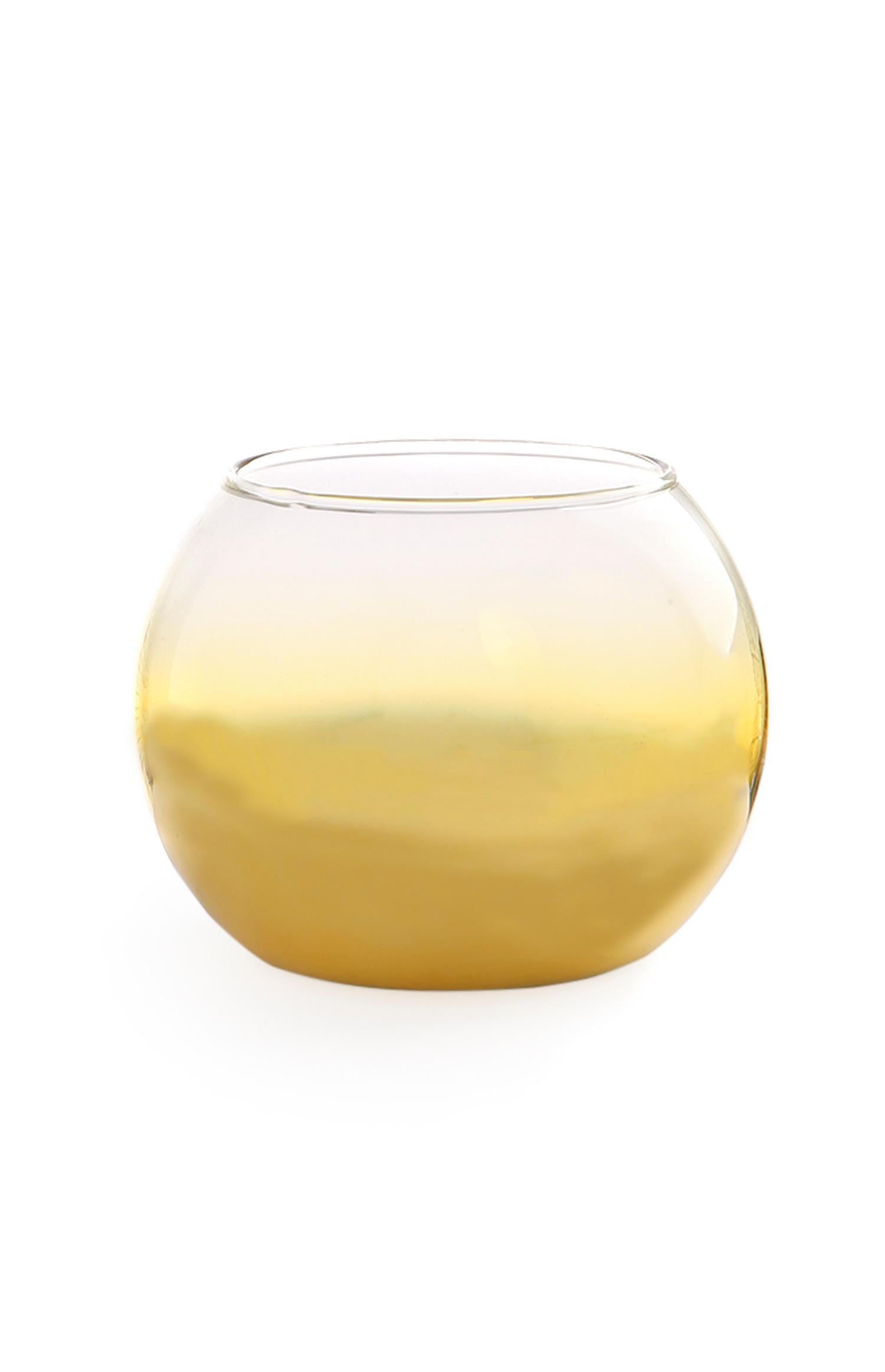 Soporte para vela de reno plateado