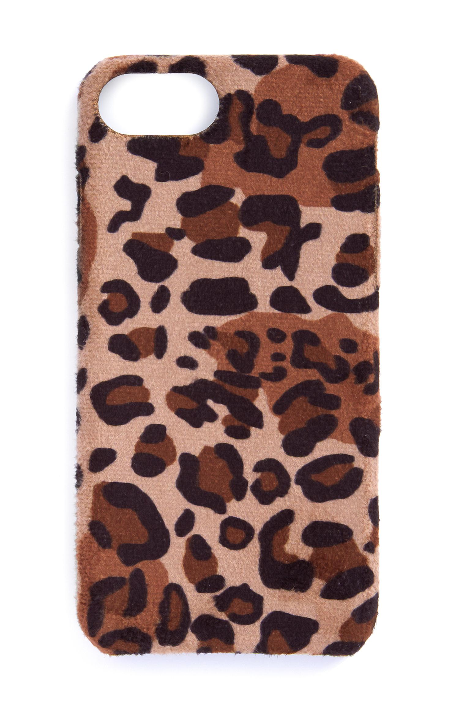 Carcasa para el móvil con estampado de leopardo