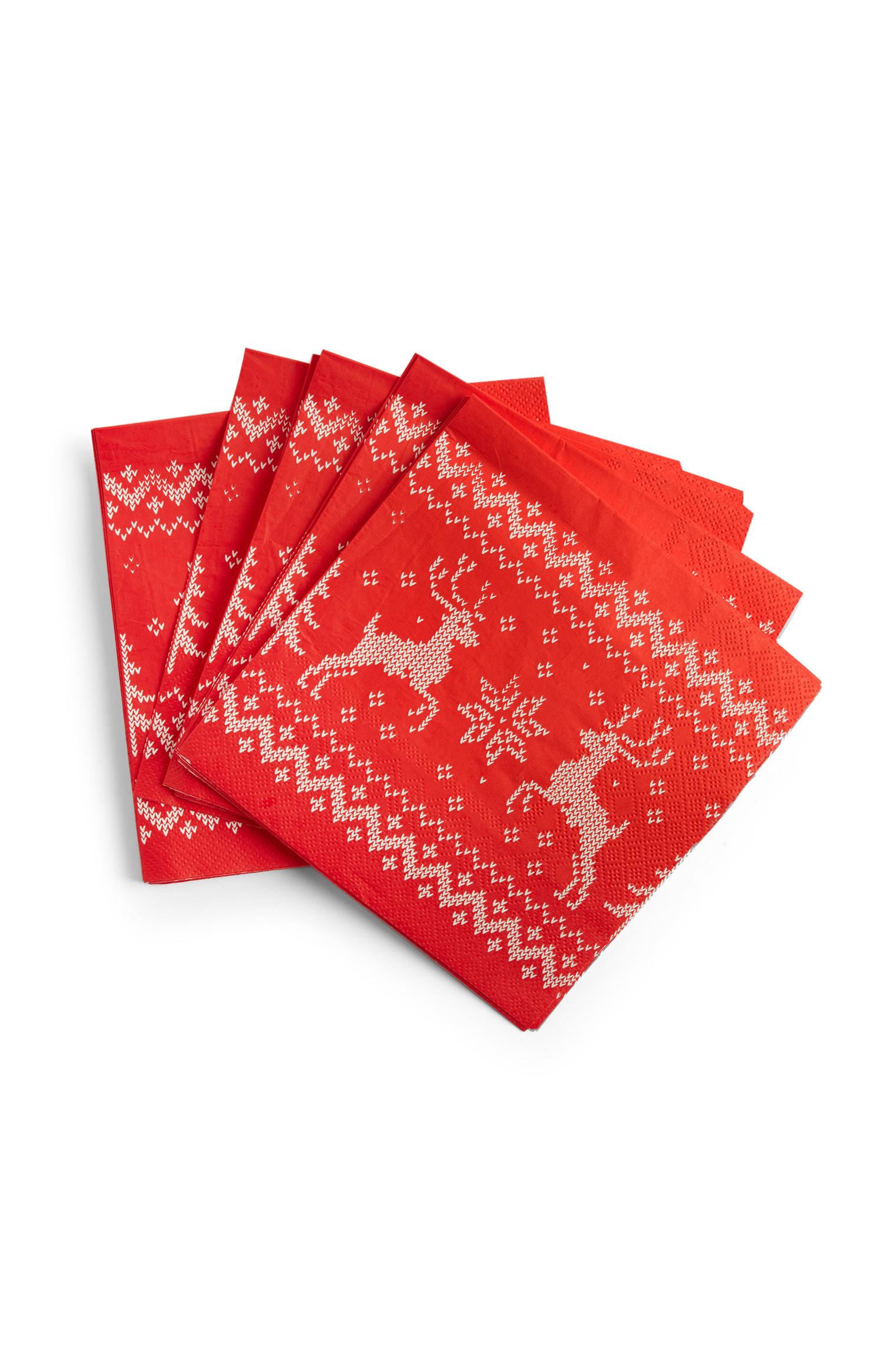 Guardanapos festa Natal