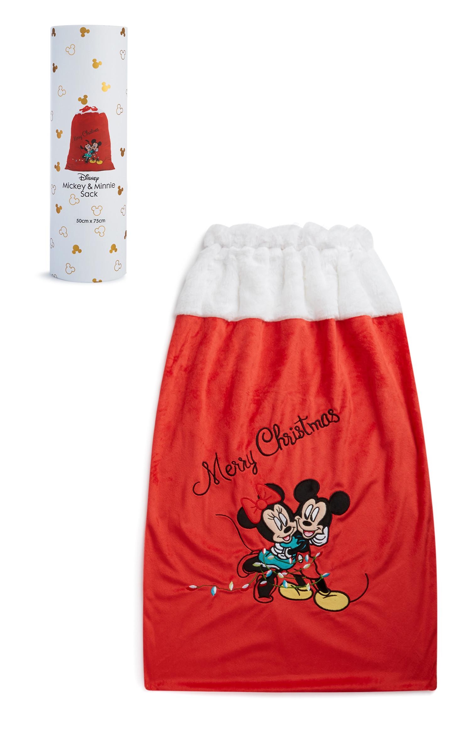 Saco Natal Minnie e Mickey