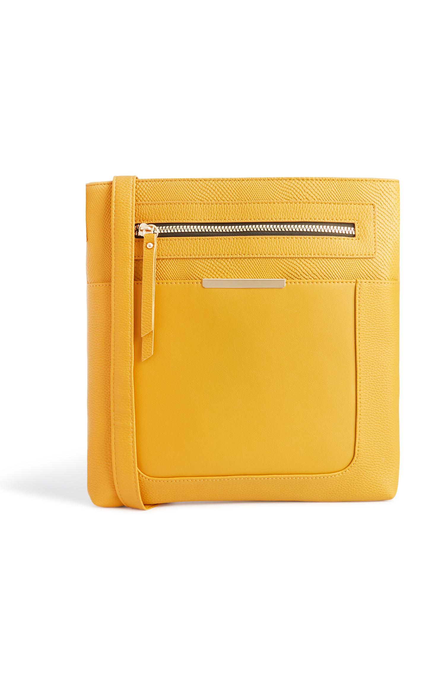 Mala mensageiro grande mostarda