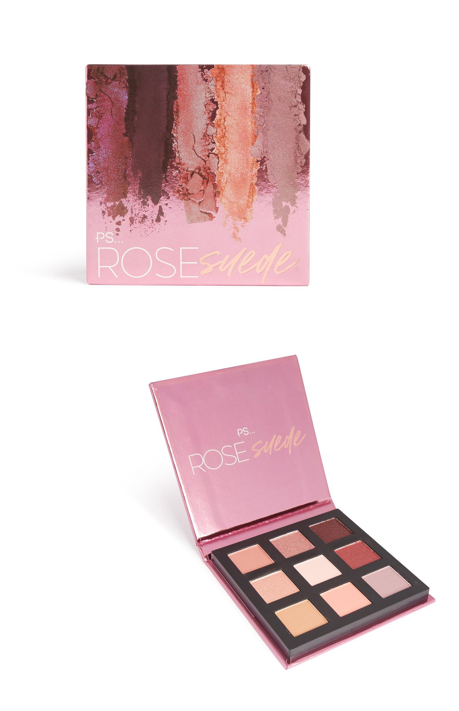 Paleta senčil za oči Rose Suede