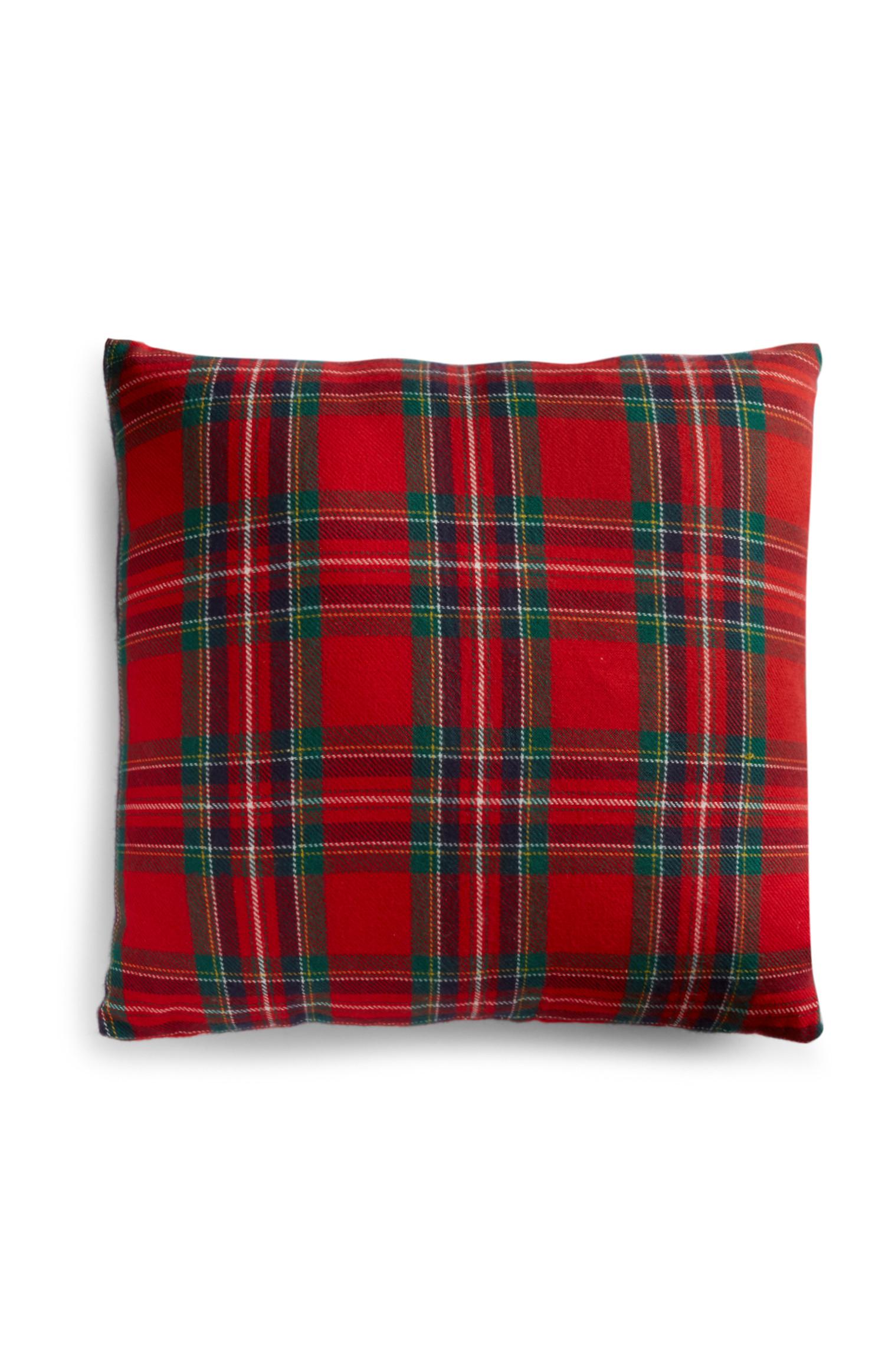Cojín tradicional a cuadros