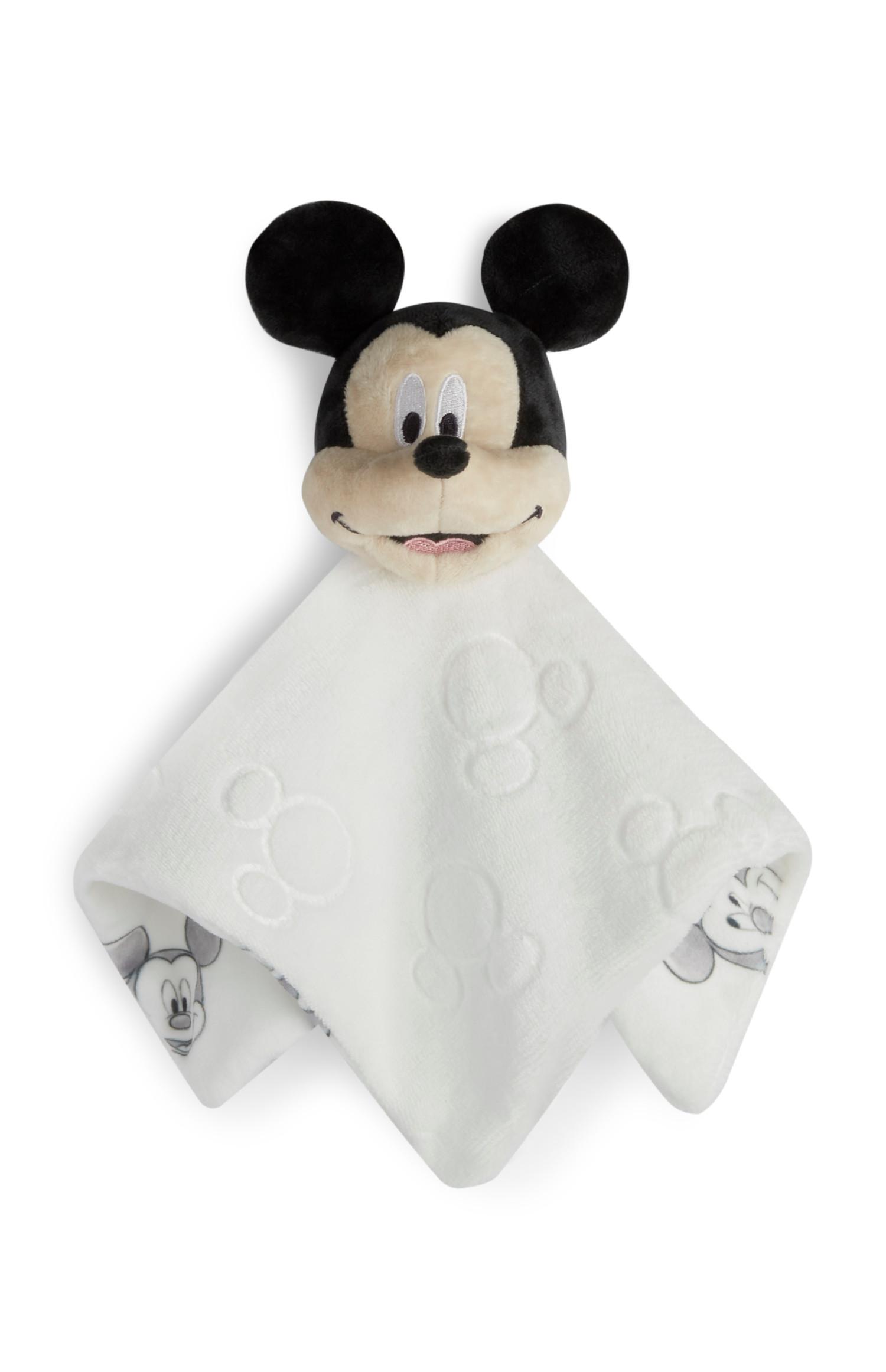 Peluche-mantita de Mickey Mouse para recién nacido