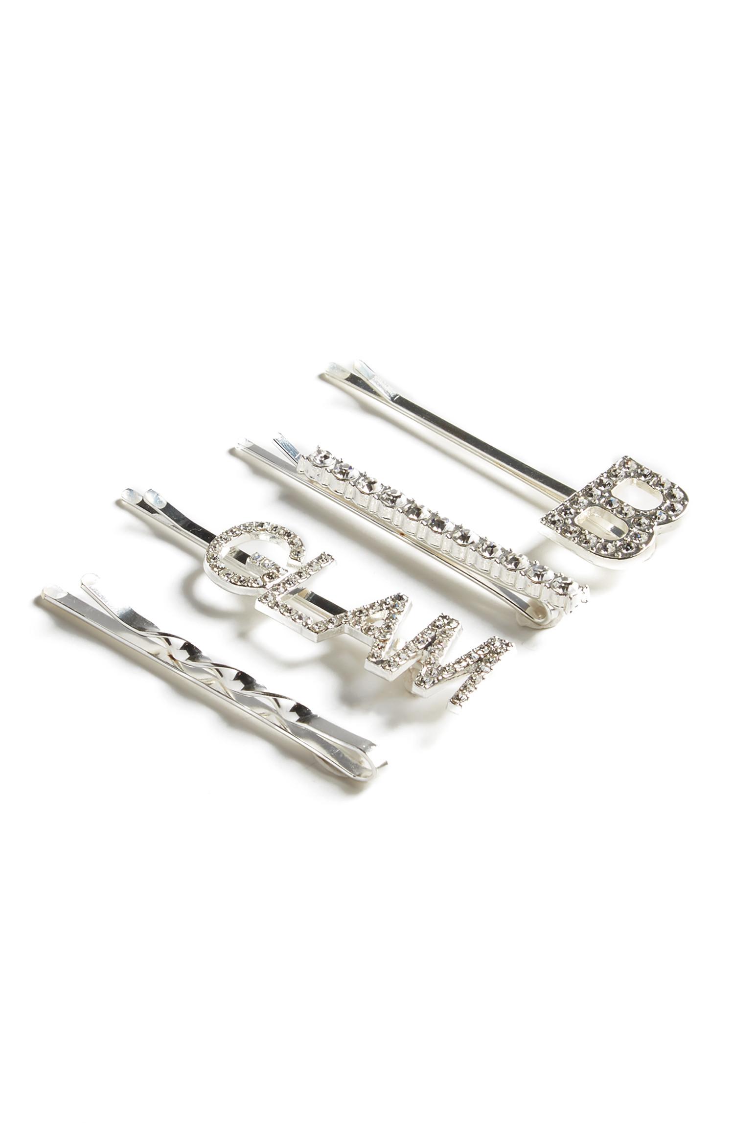 Pack 4 ganchos brilhantes