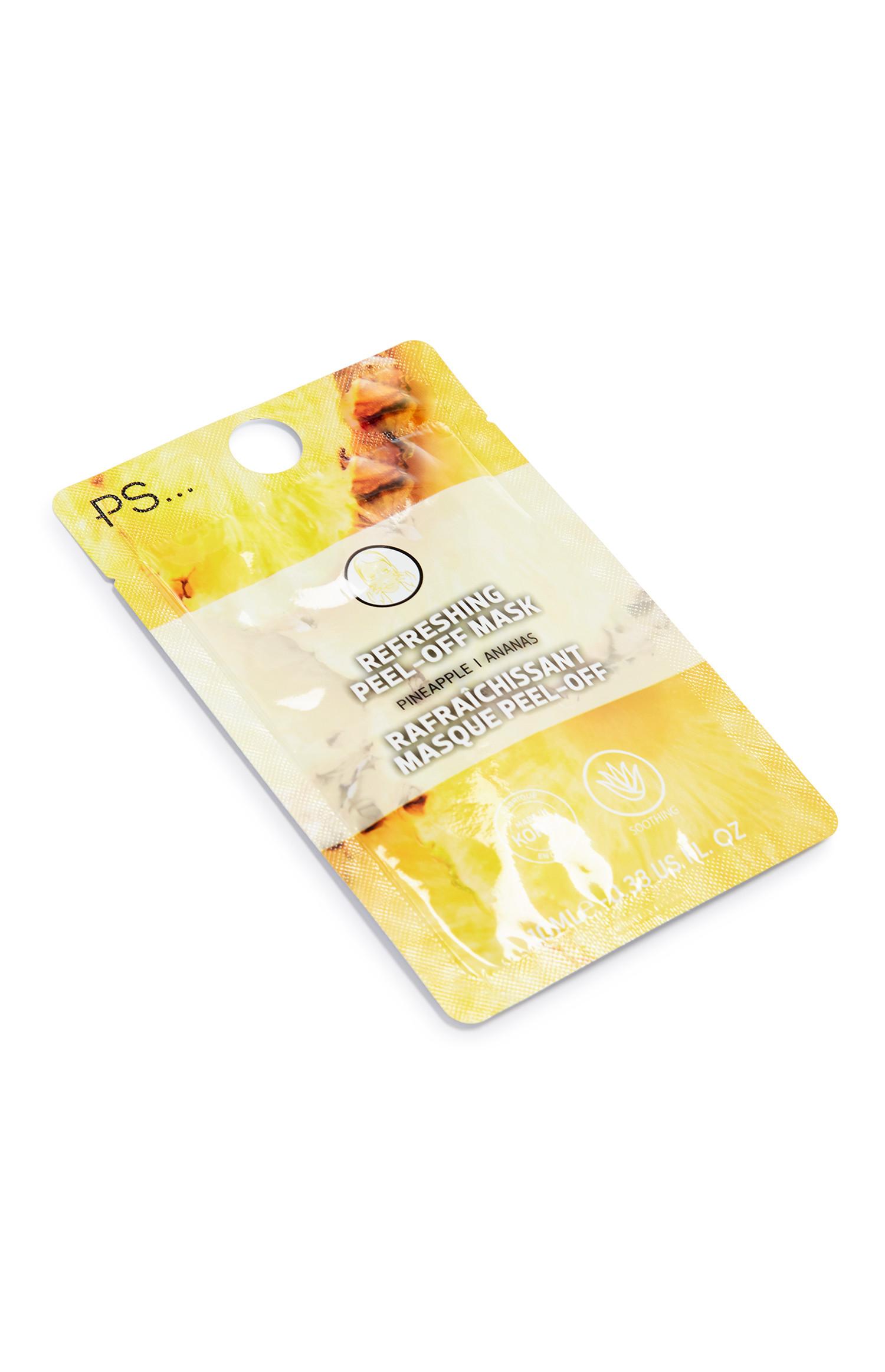 Máscara película ananás