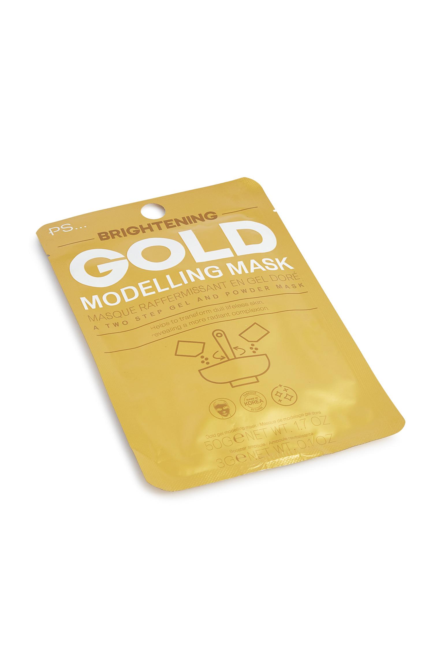 Máscara facial modelação dourado