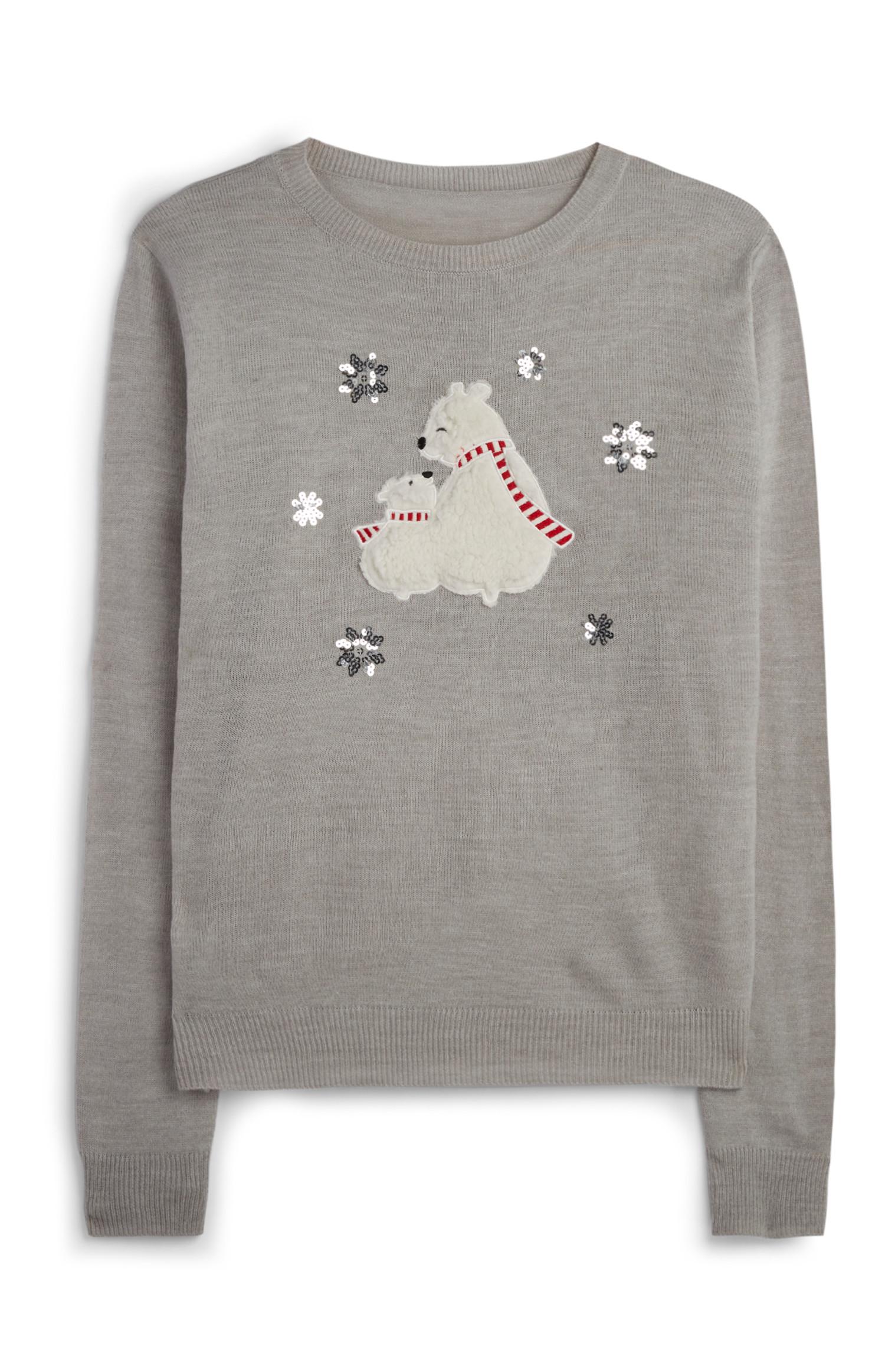 Camisola Natal urso polar