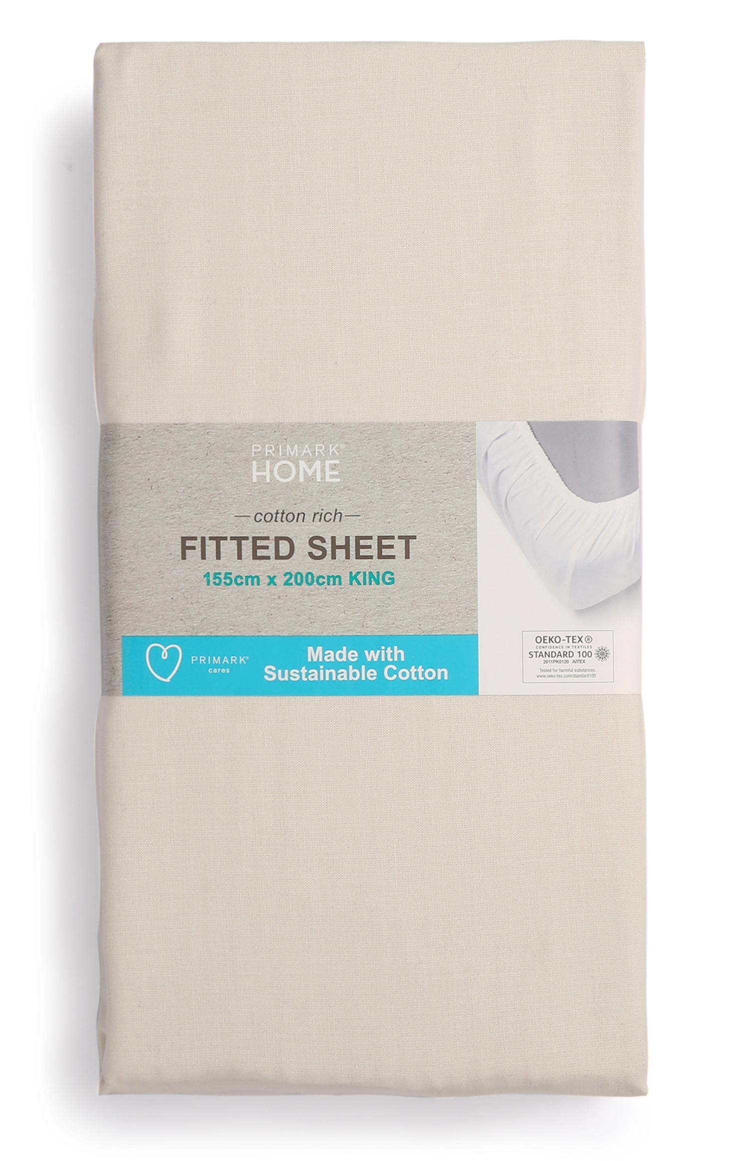 Sábana bajera ajustable de algodón sostenible para cama de matrimonio