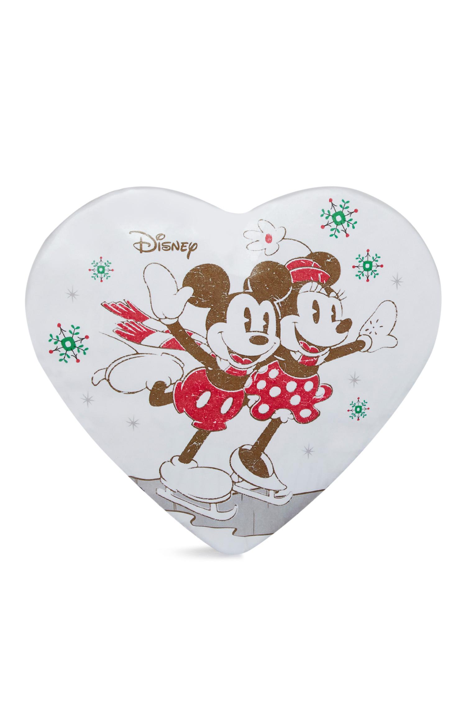 Lata de galletas de chocolate de Mickey y Minnie