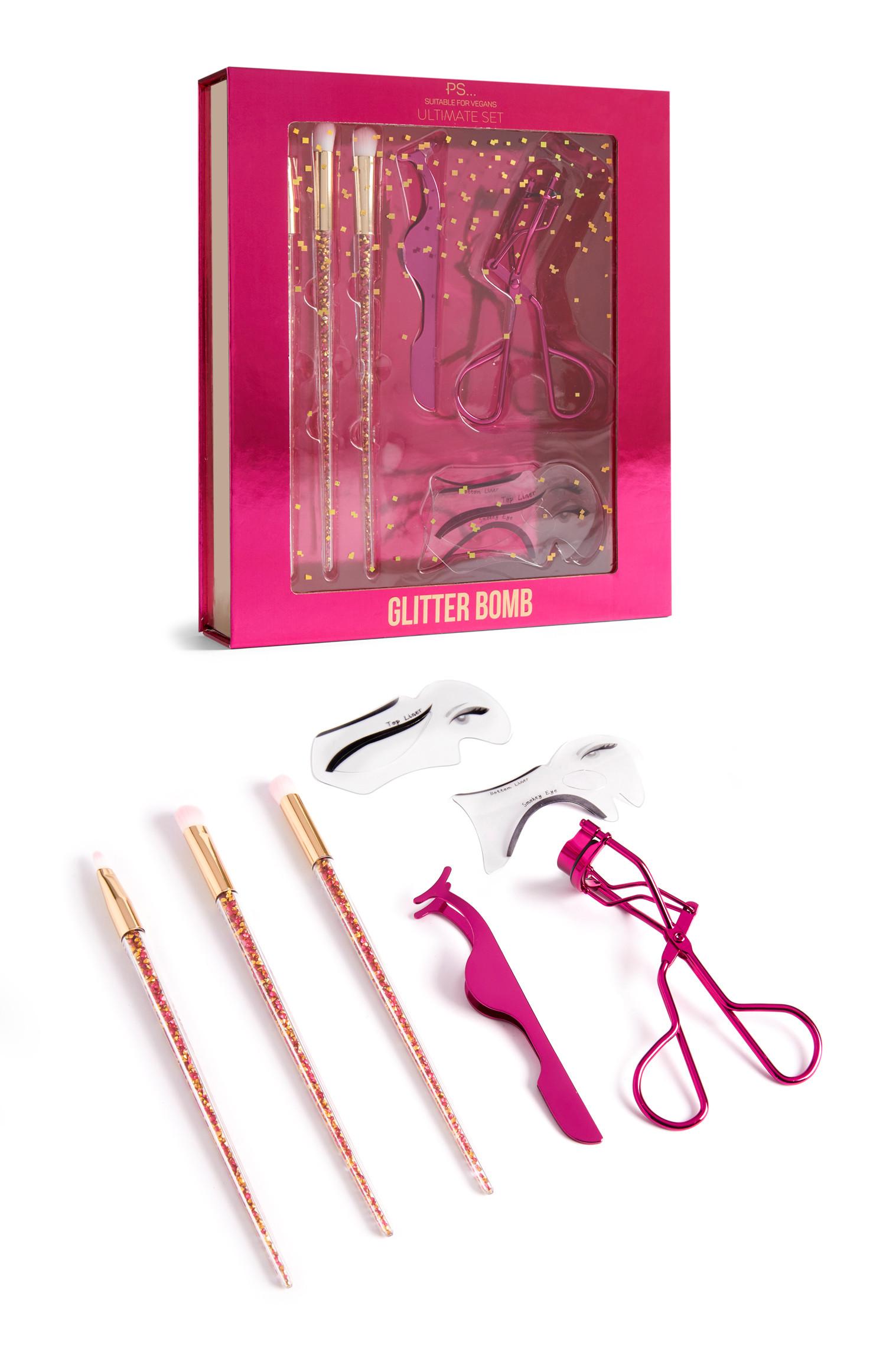 Conjunto oferta Glitterbomb Ultimate cor-de-rosa