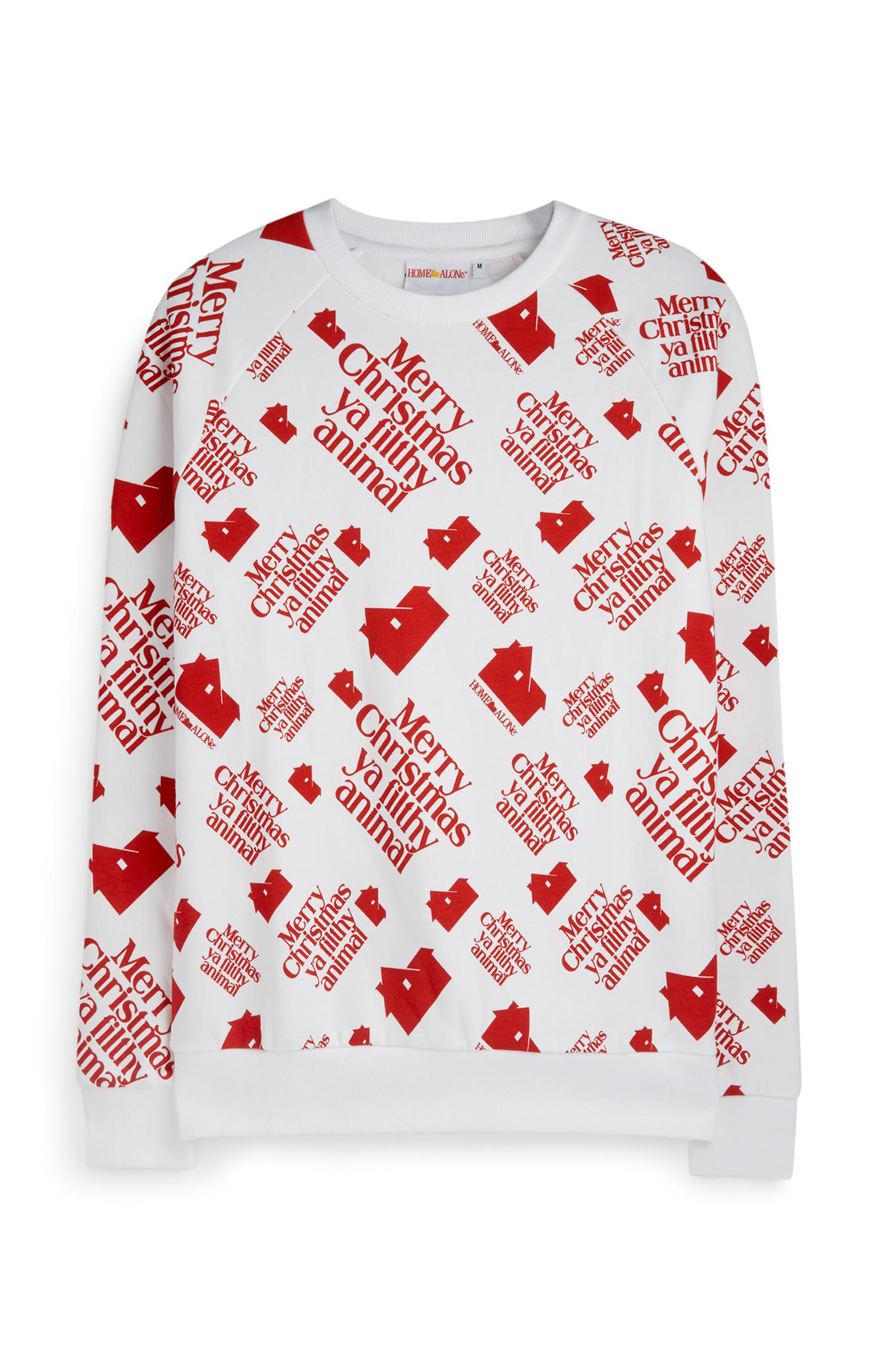 Camisola Natal Sozinho em Casa