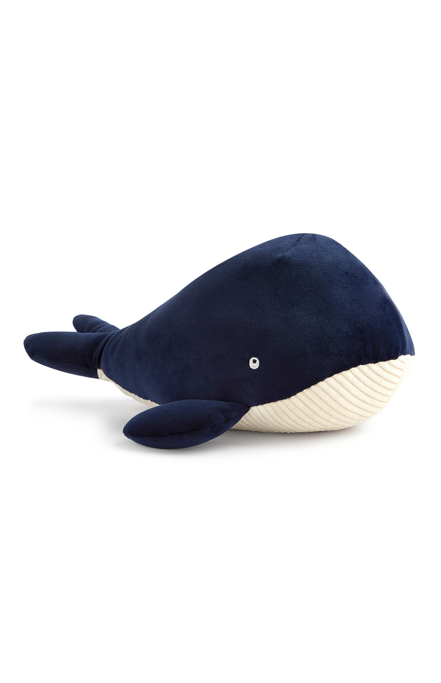 Peluche de ballena azul marino