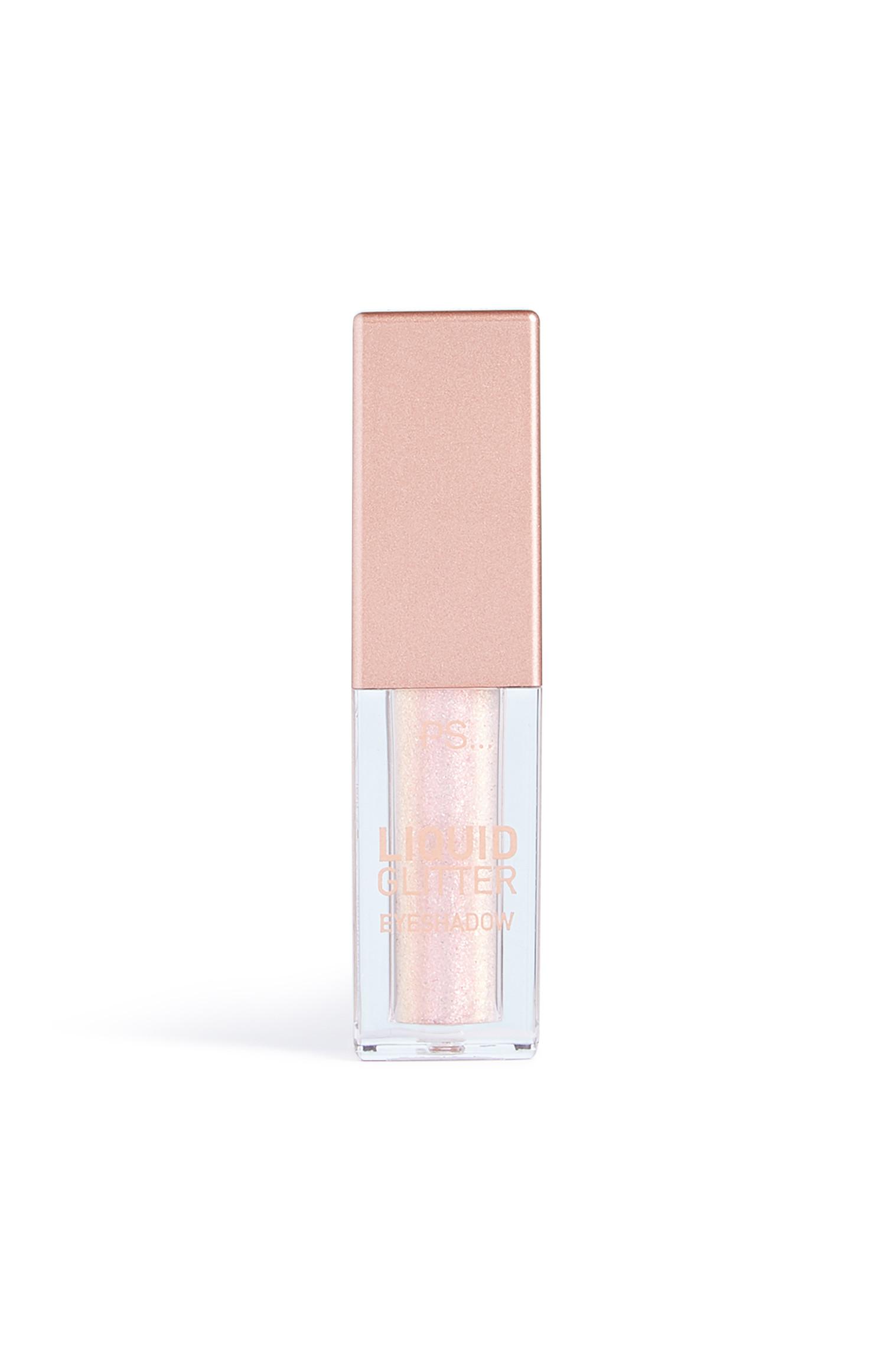 Purpurina líquida para ojos de color rosa