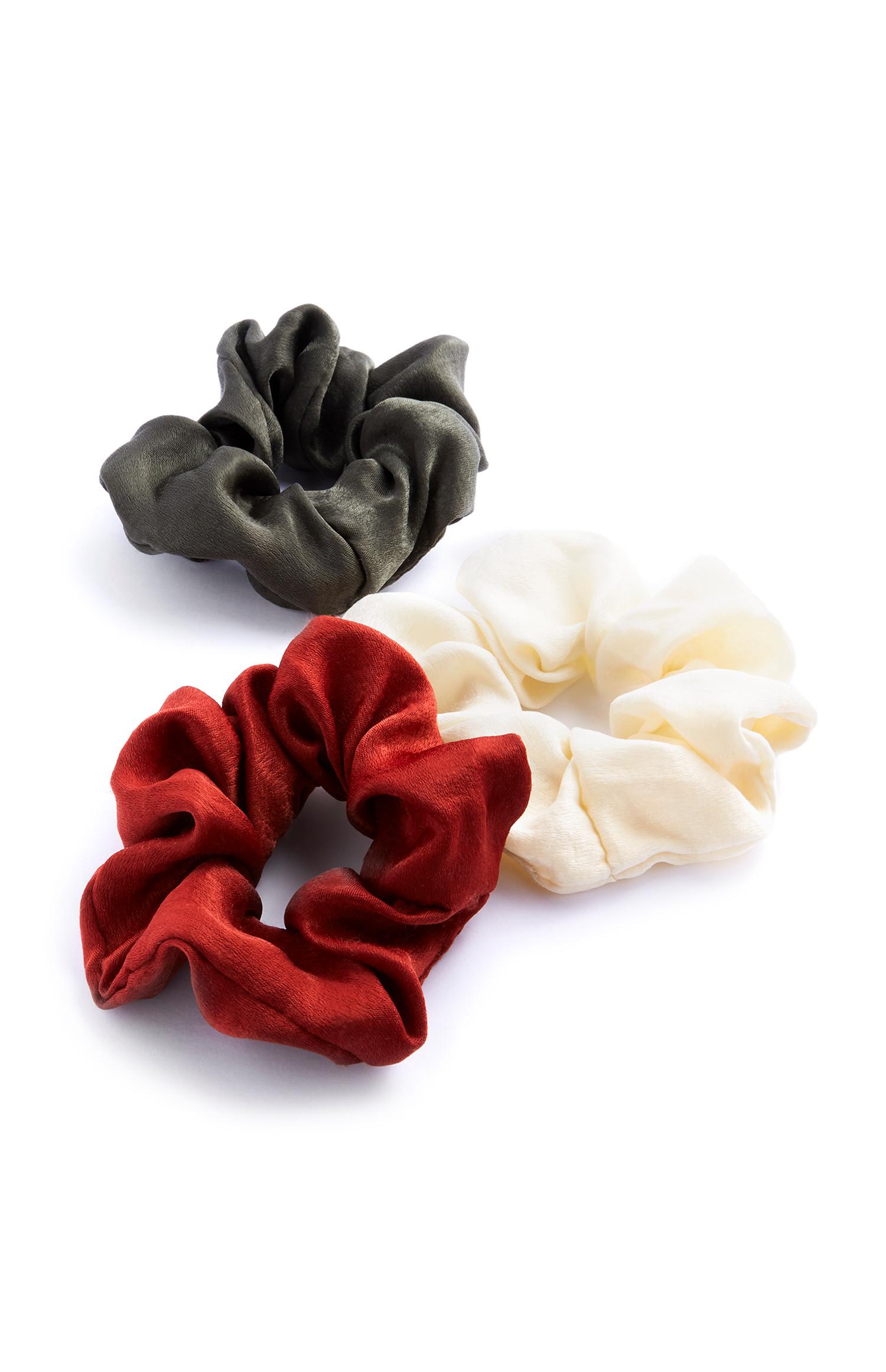 Pack 3 elásticos cabelo