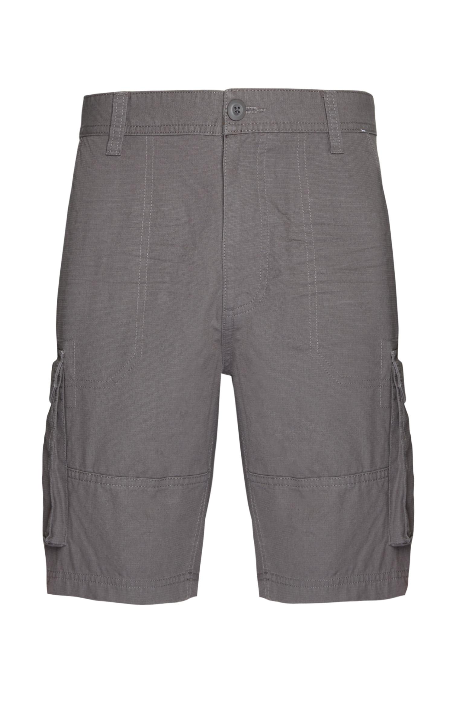 Shorts cargo grigi funzionali con tasche