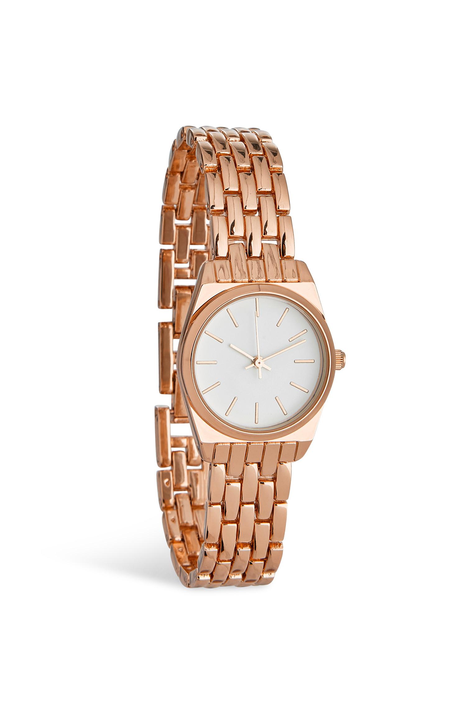 Rožnato zlata ročna ura