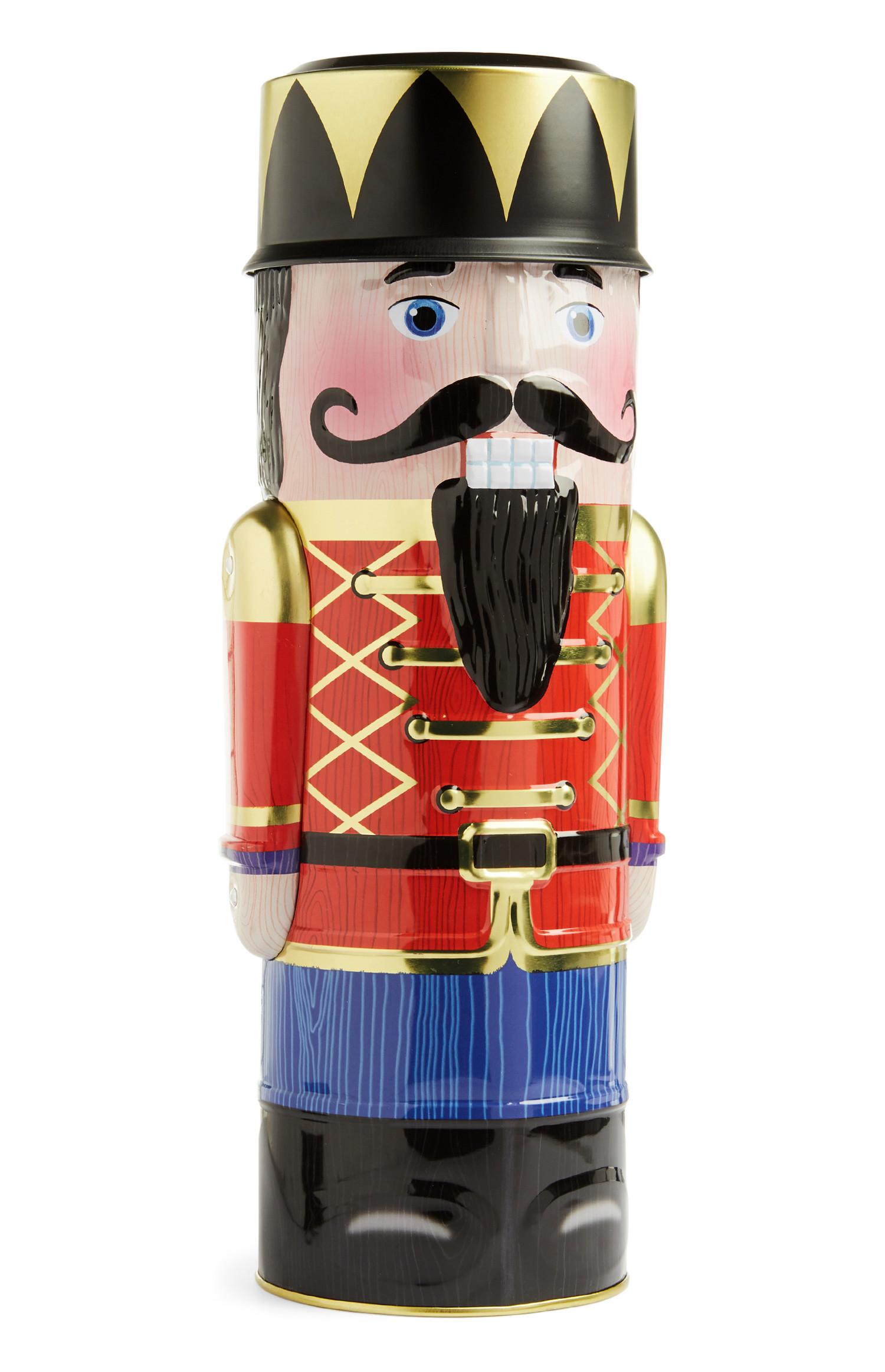 Lata biscoito quebra-nozes grande