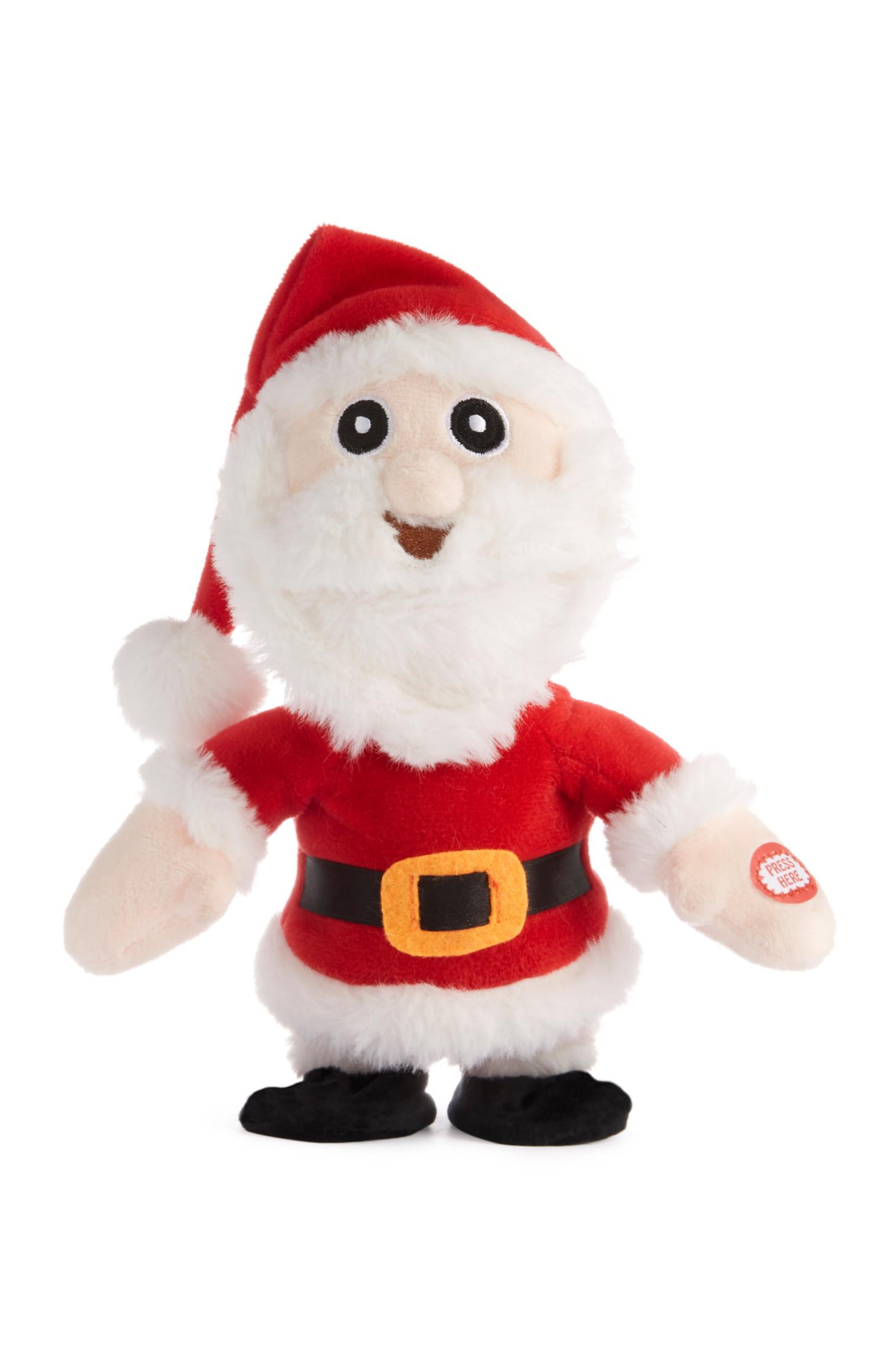 Papá Noel navideño que canta y anda