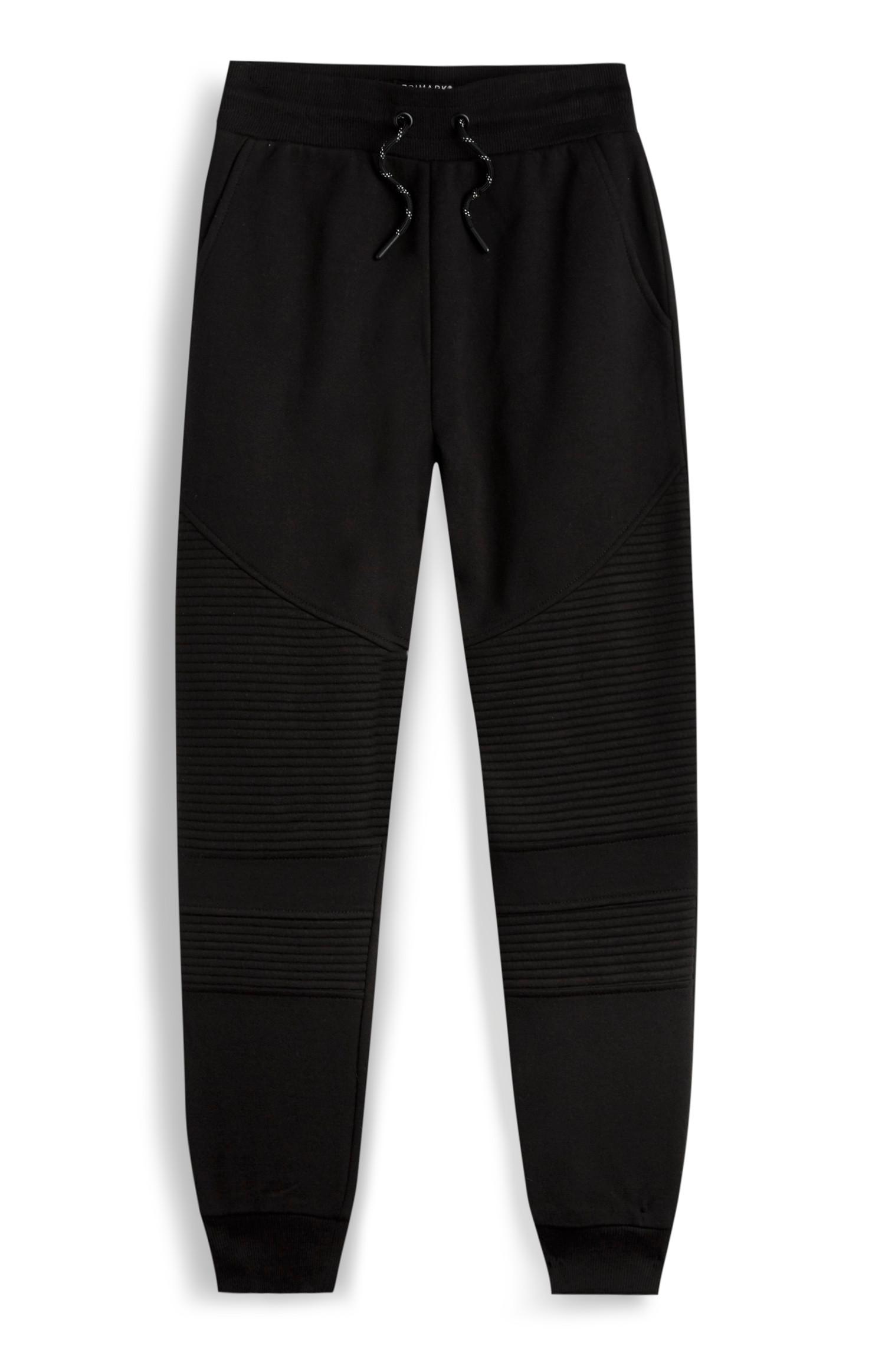 Športne črne hlače za fante