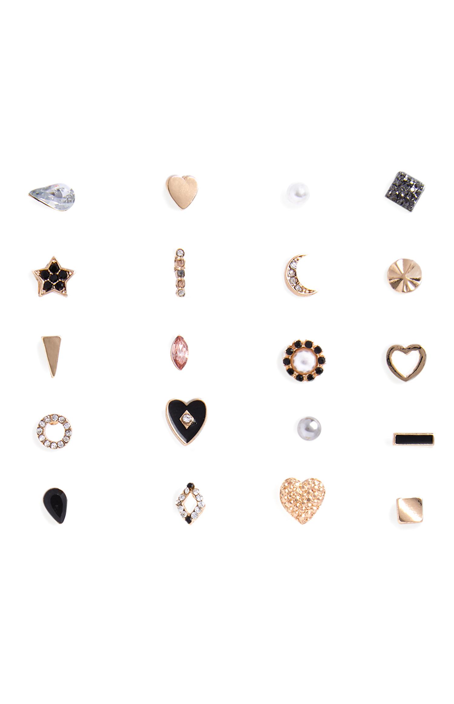 Pack 20 pares brincos sortidos