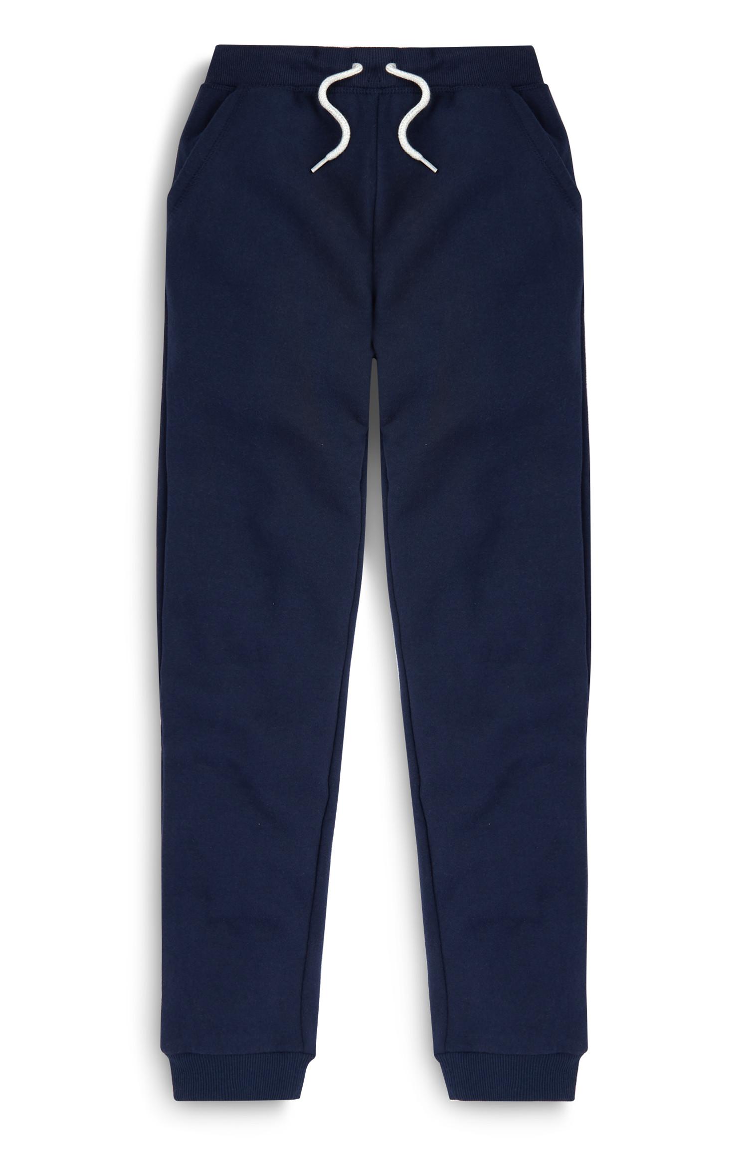 Calças treino rapariga azul-marinho