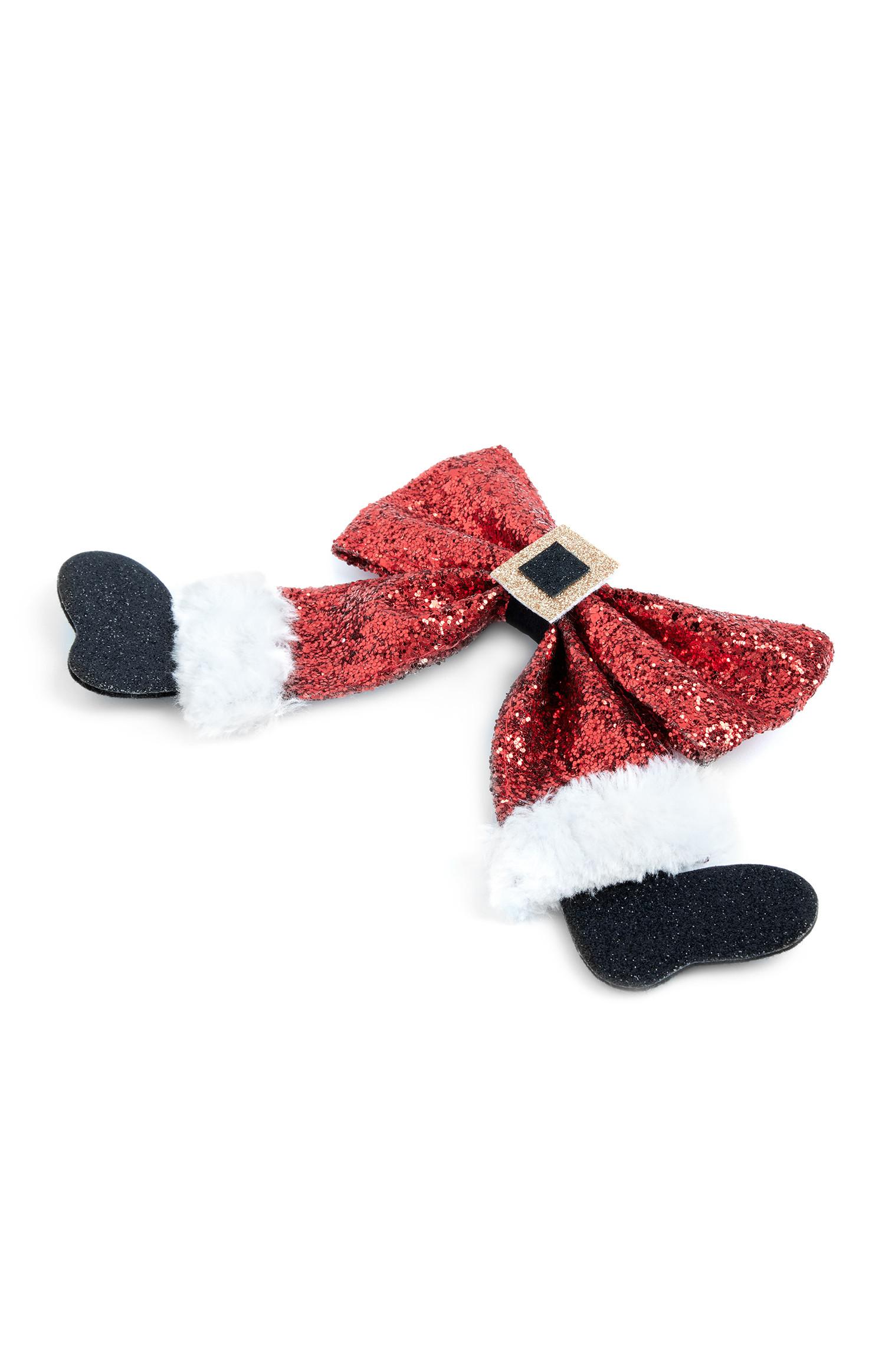 Mola cabelo laço Natal