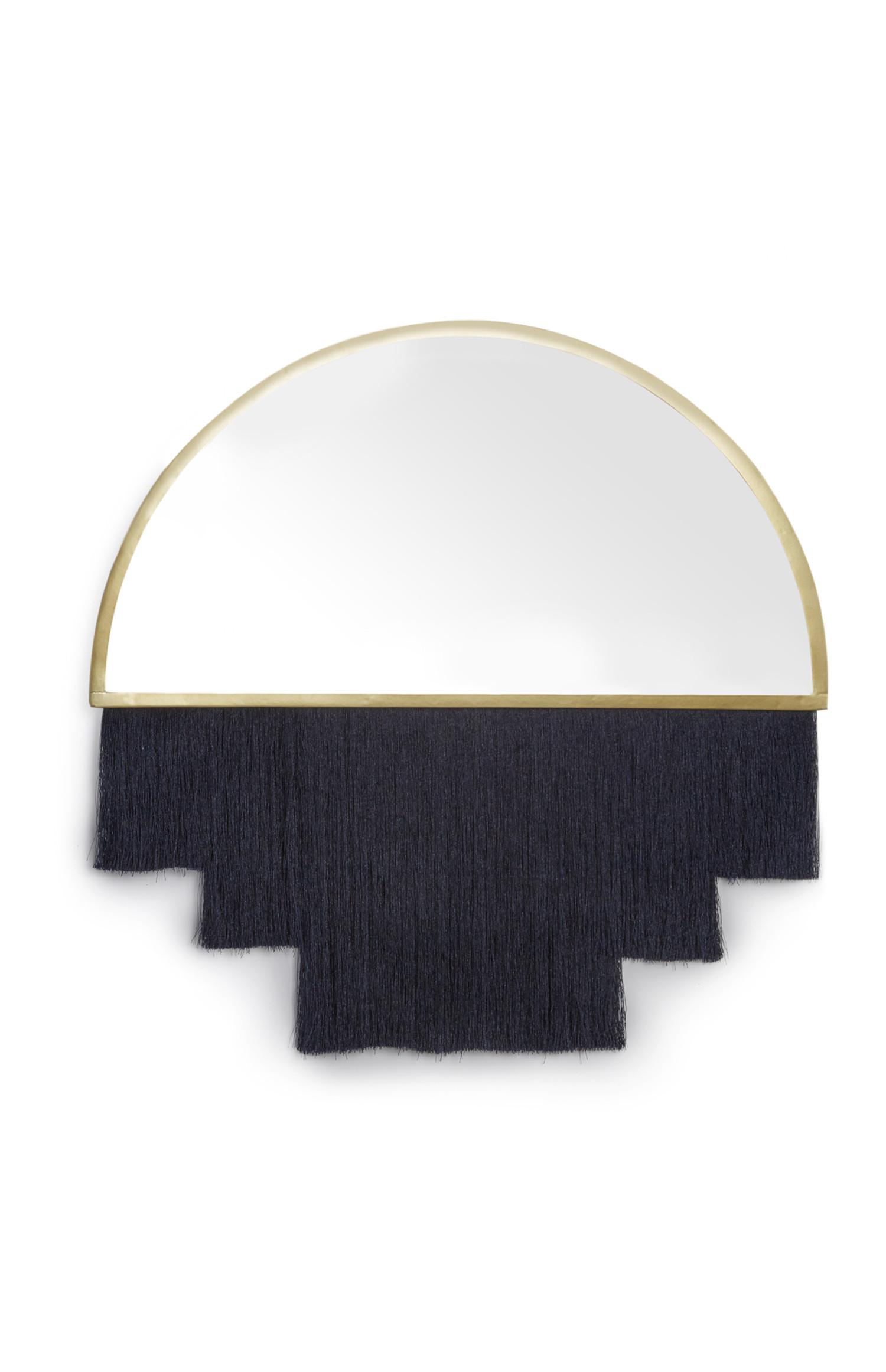 Mornarsko modro ogledalo z resicami