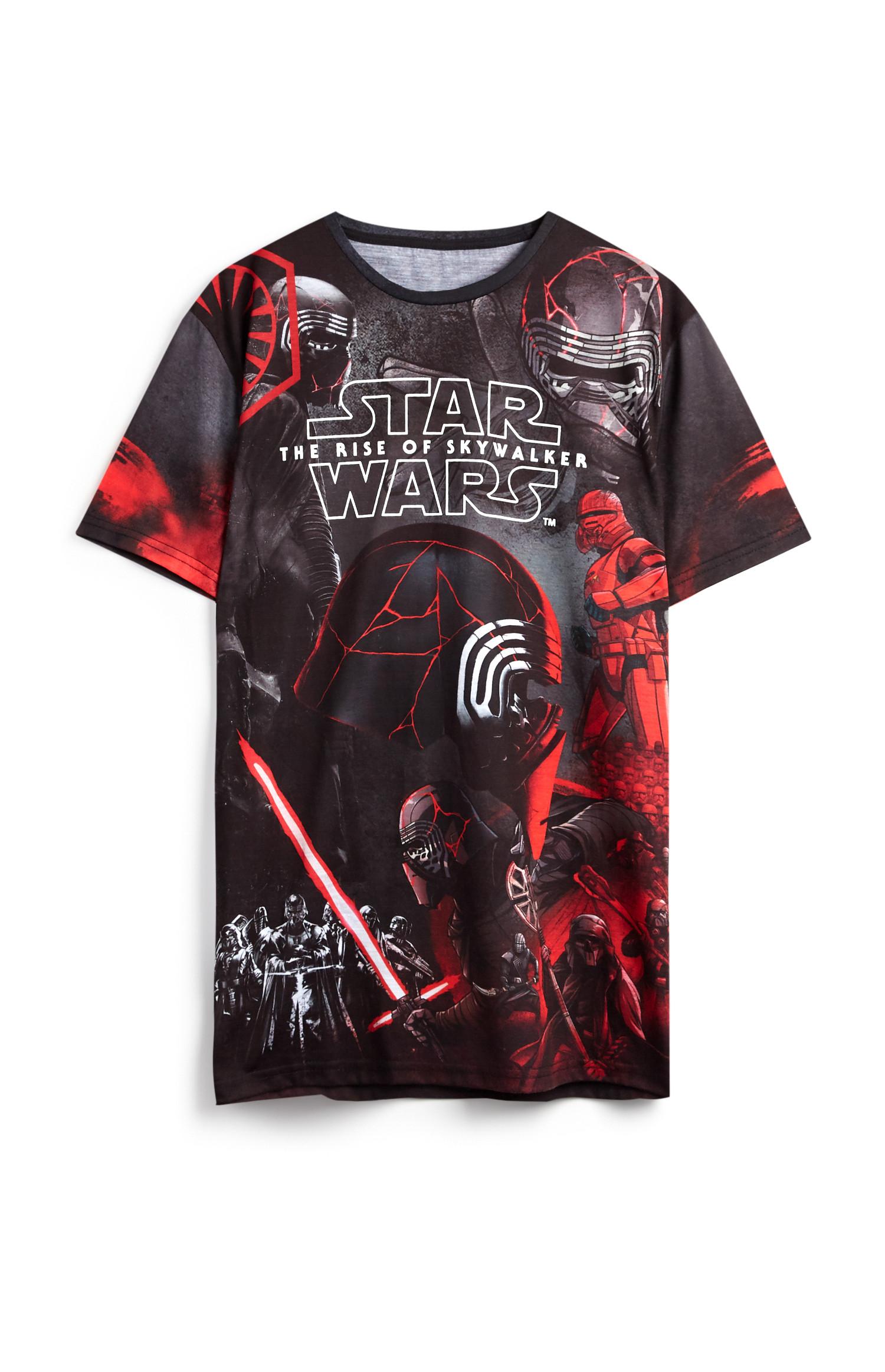 T-shirt Star Wars The Rise Of Skywalker preto