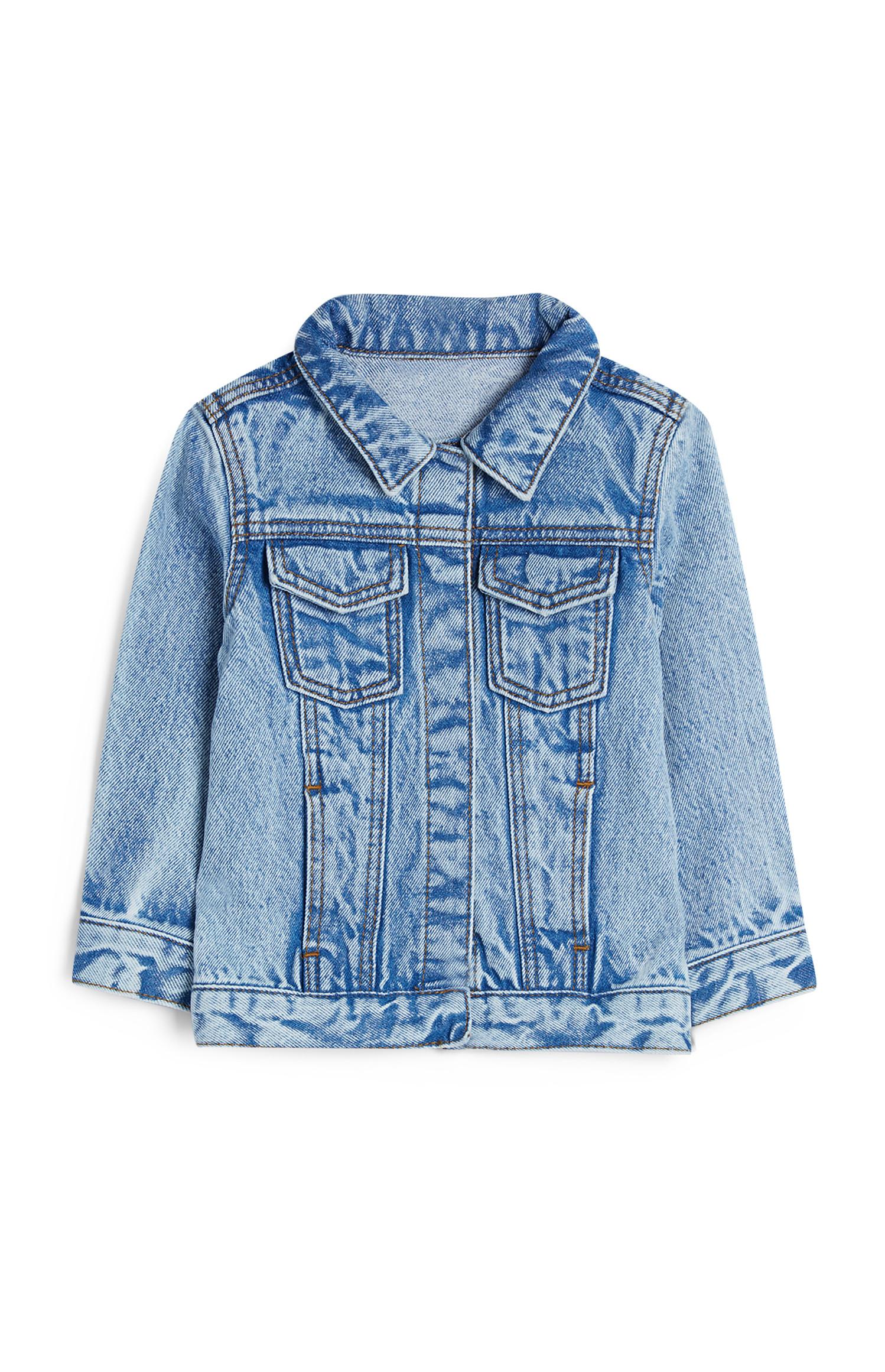 Fantovska jakna iz džinsa za dojenčke