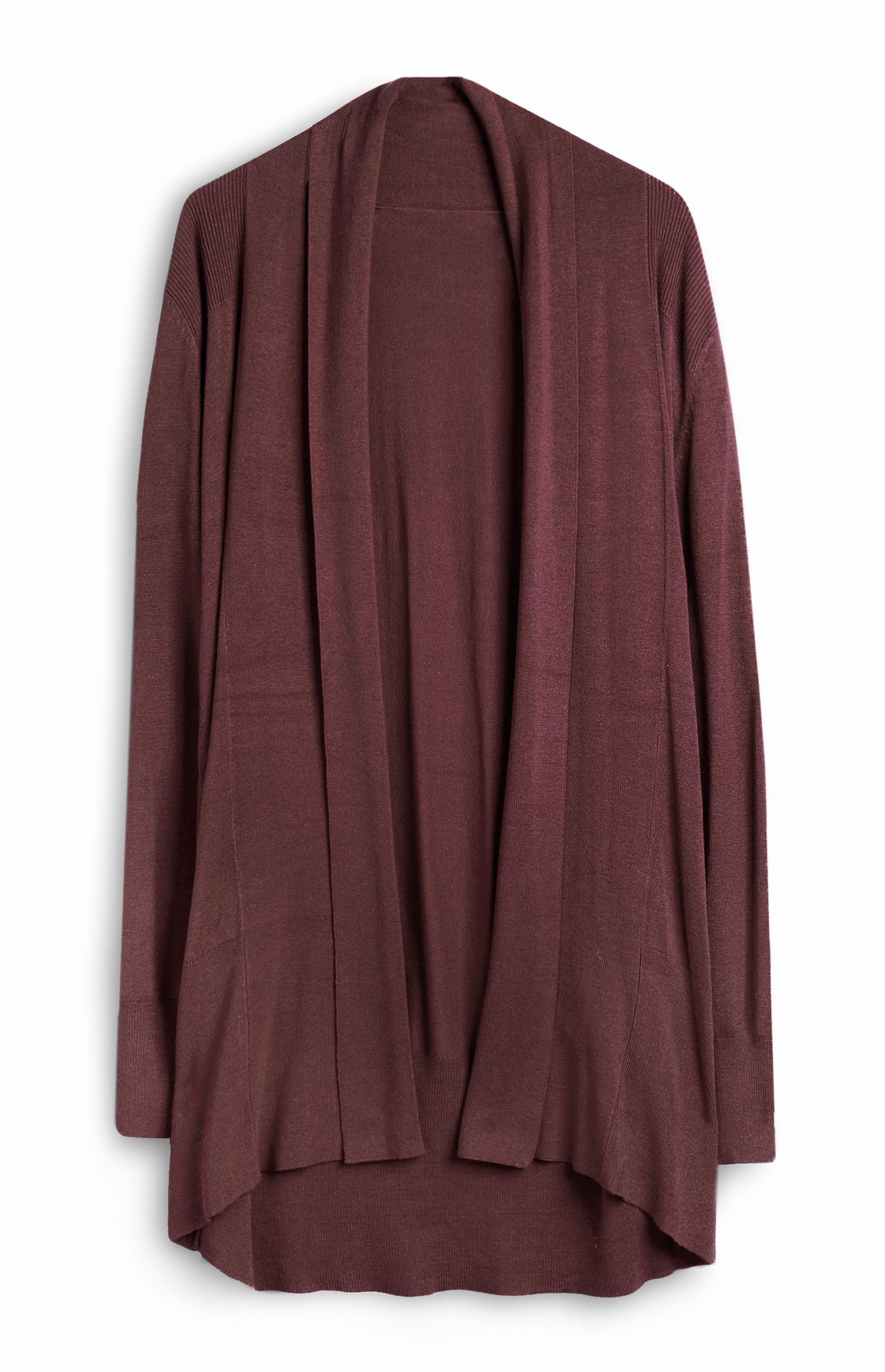 Udobna vinsko rdeča jopica