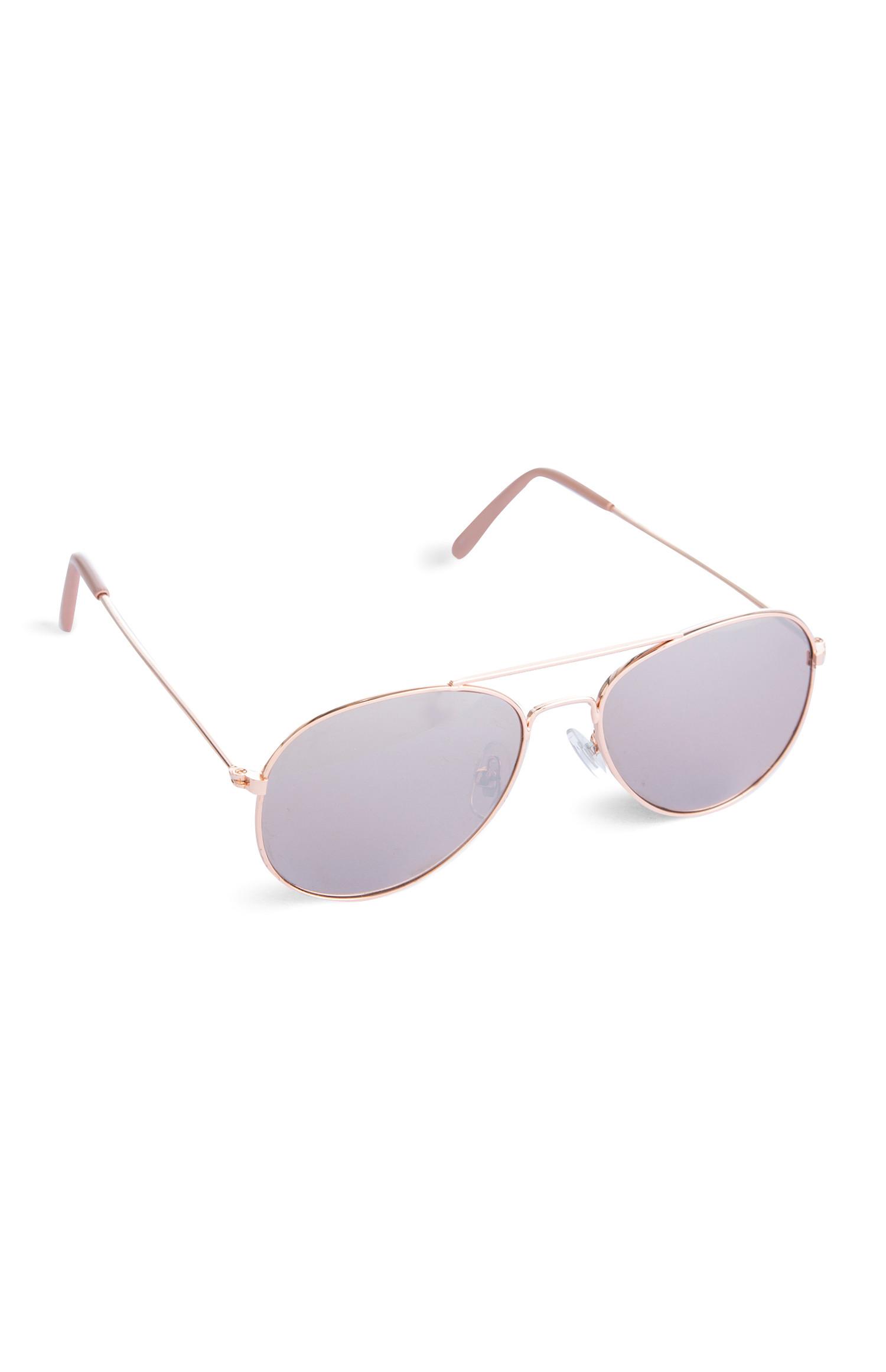 Óculos sol aviador menina cor-de-rosa