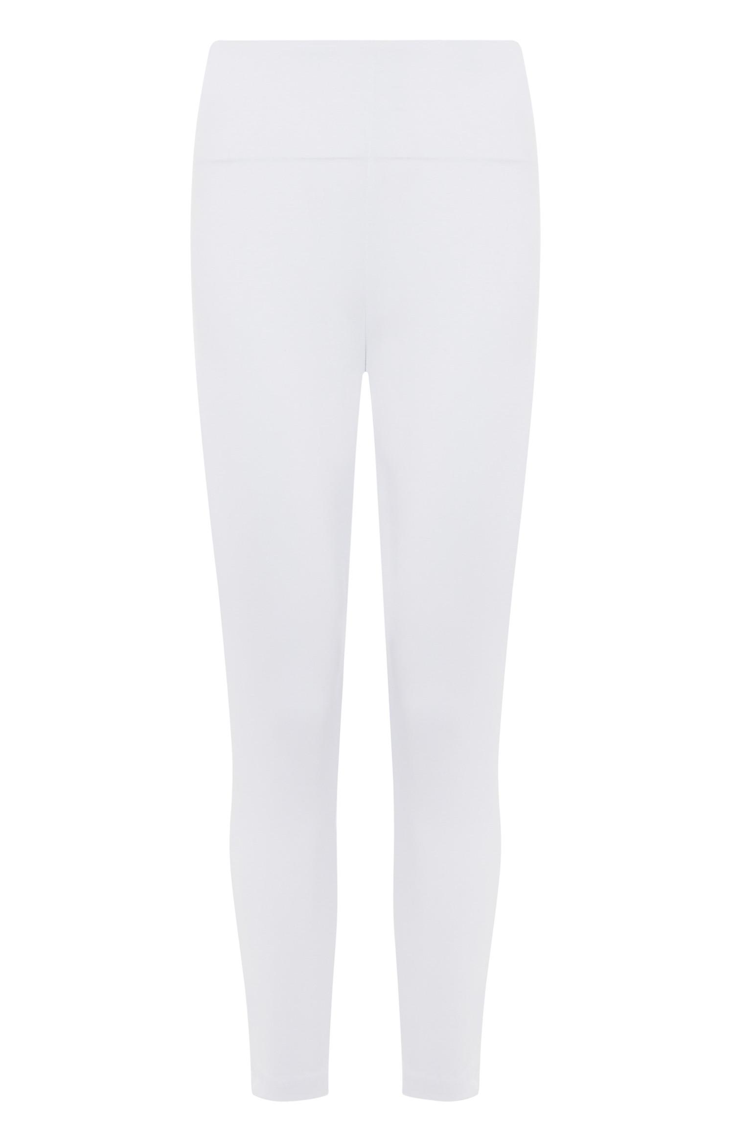 Leggings capri branco