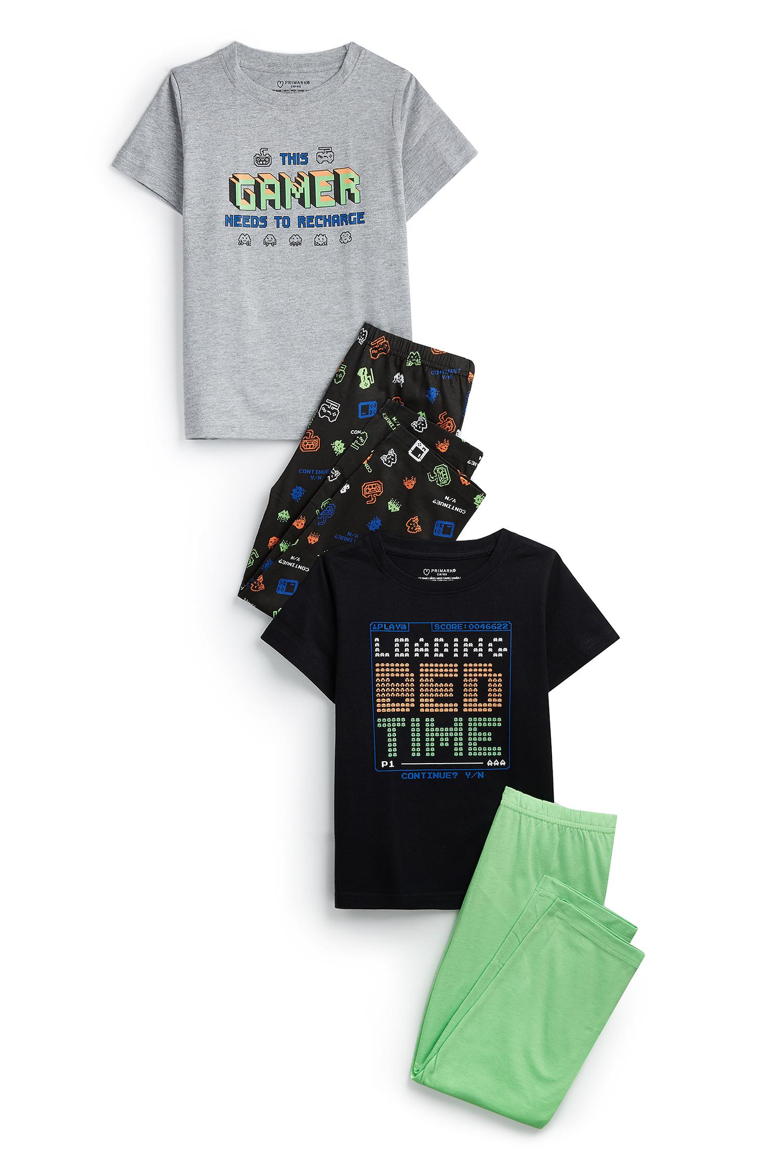 Pižama Gamer za starejše fante, 2 kosa