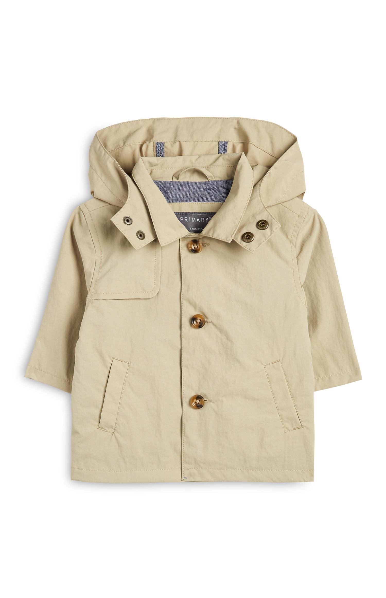 Fantovska umazano bela prehodna jakna za dojenčke