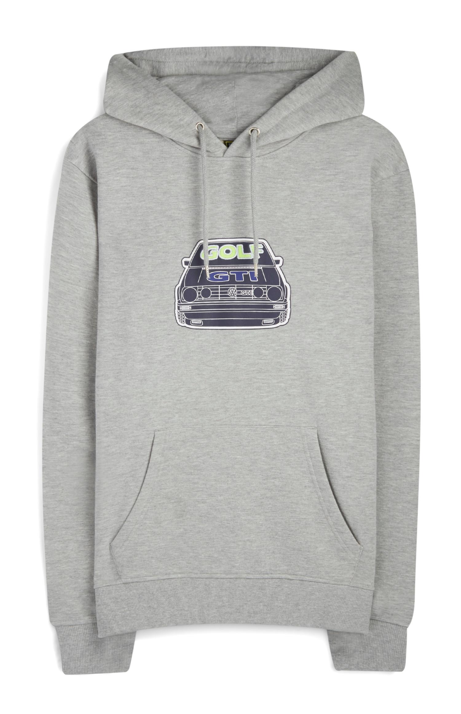 Siv pulover s kapuco Volkswagen Golf