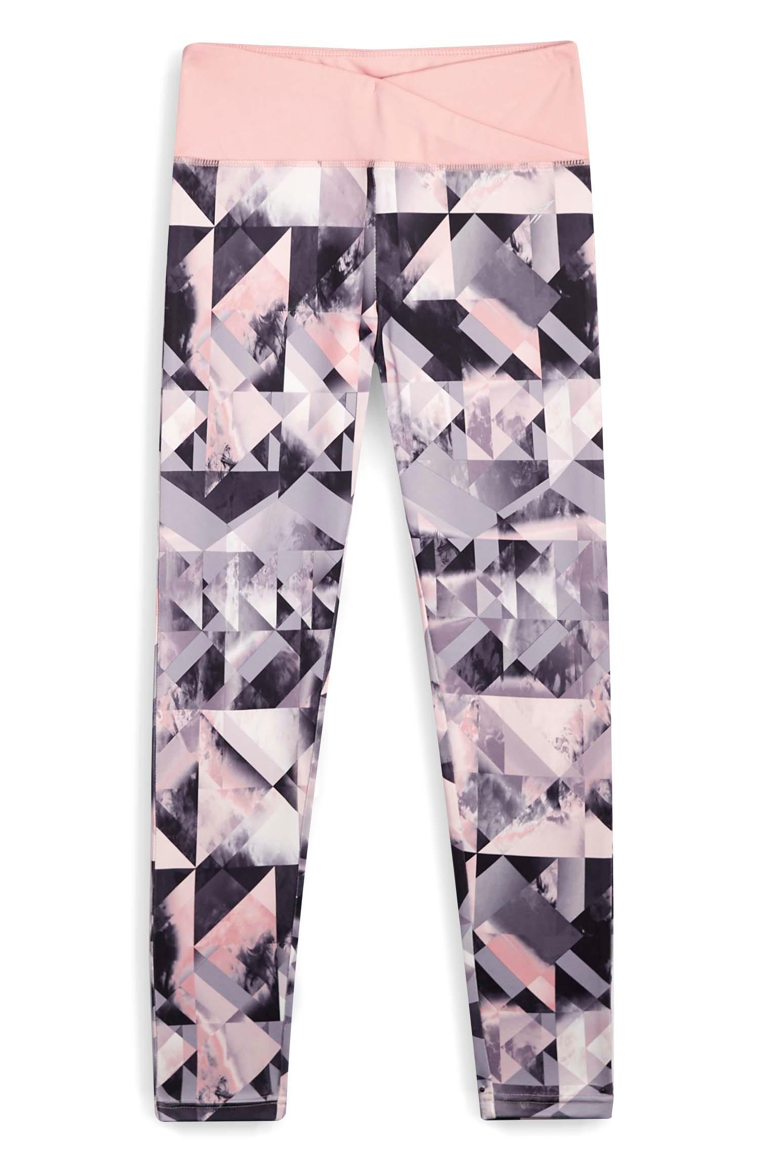 Športne pajkice z geometrijskim potiskom za starejša dekleta