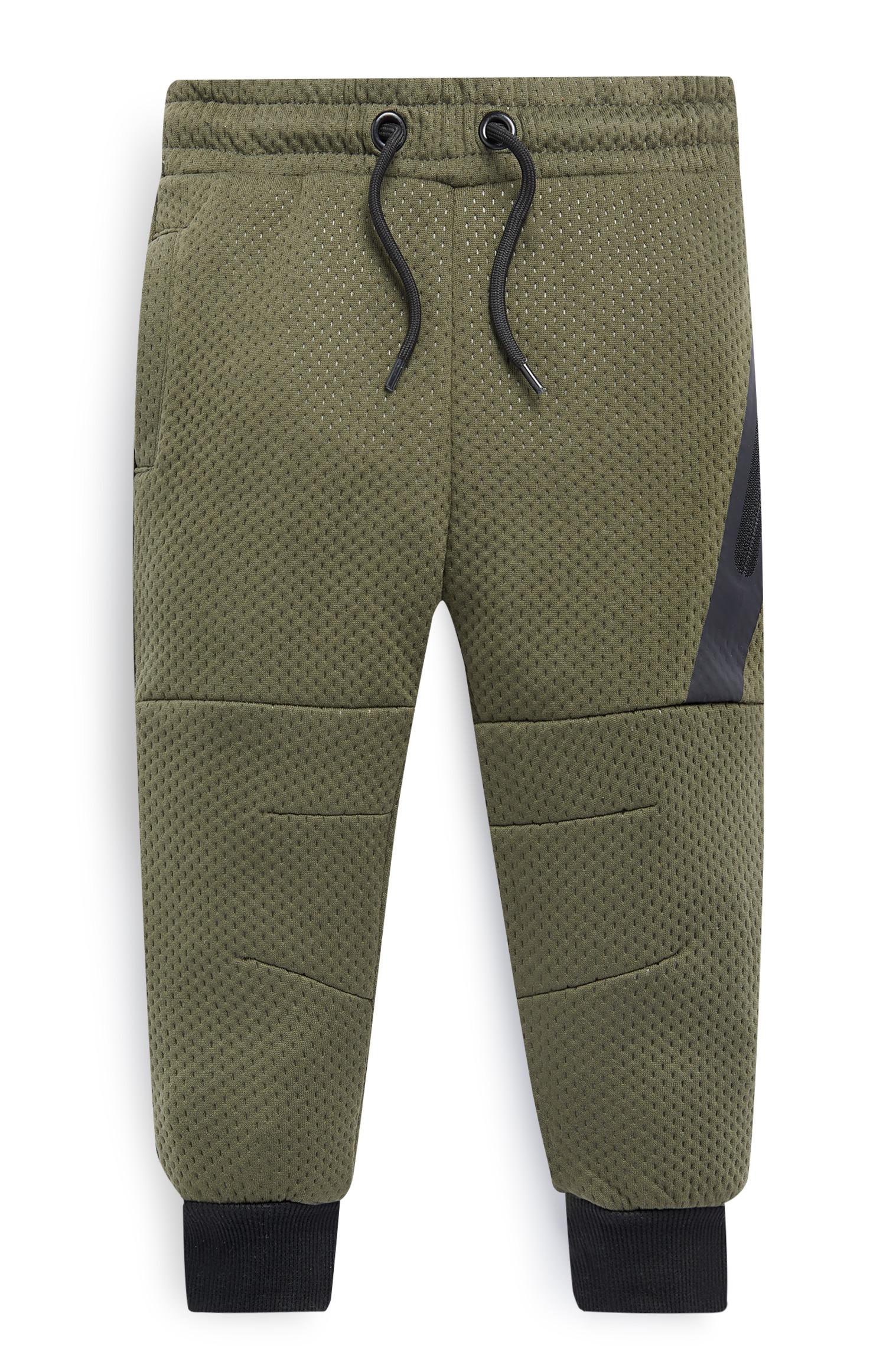 boys green joggers