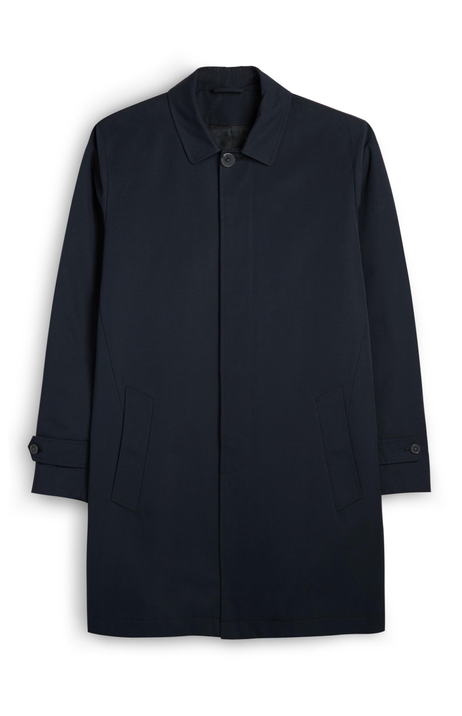 Imperméable bleu marine