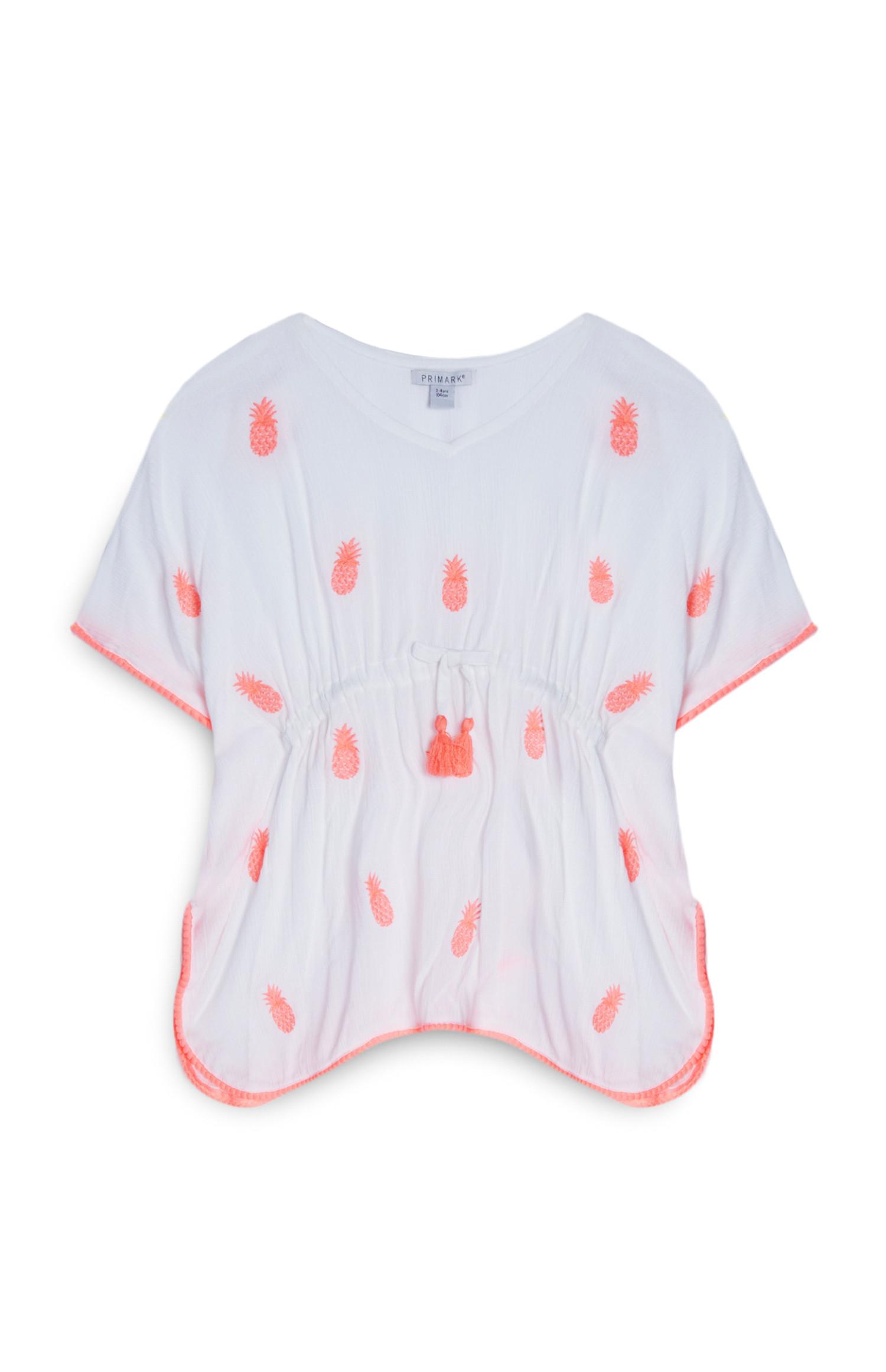 Túnica estampado ananás menina