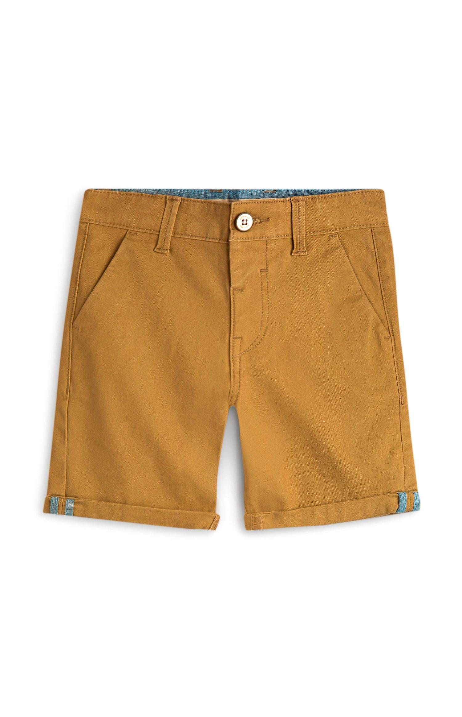 mustard chino shorts